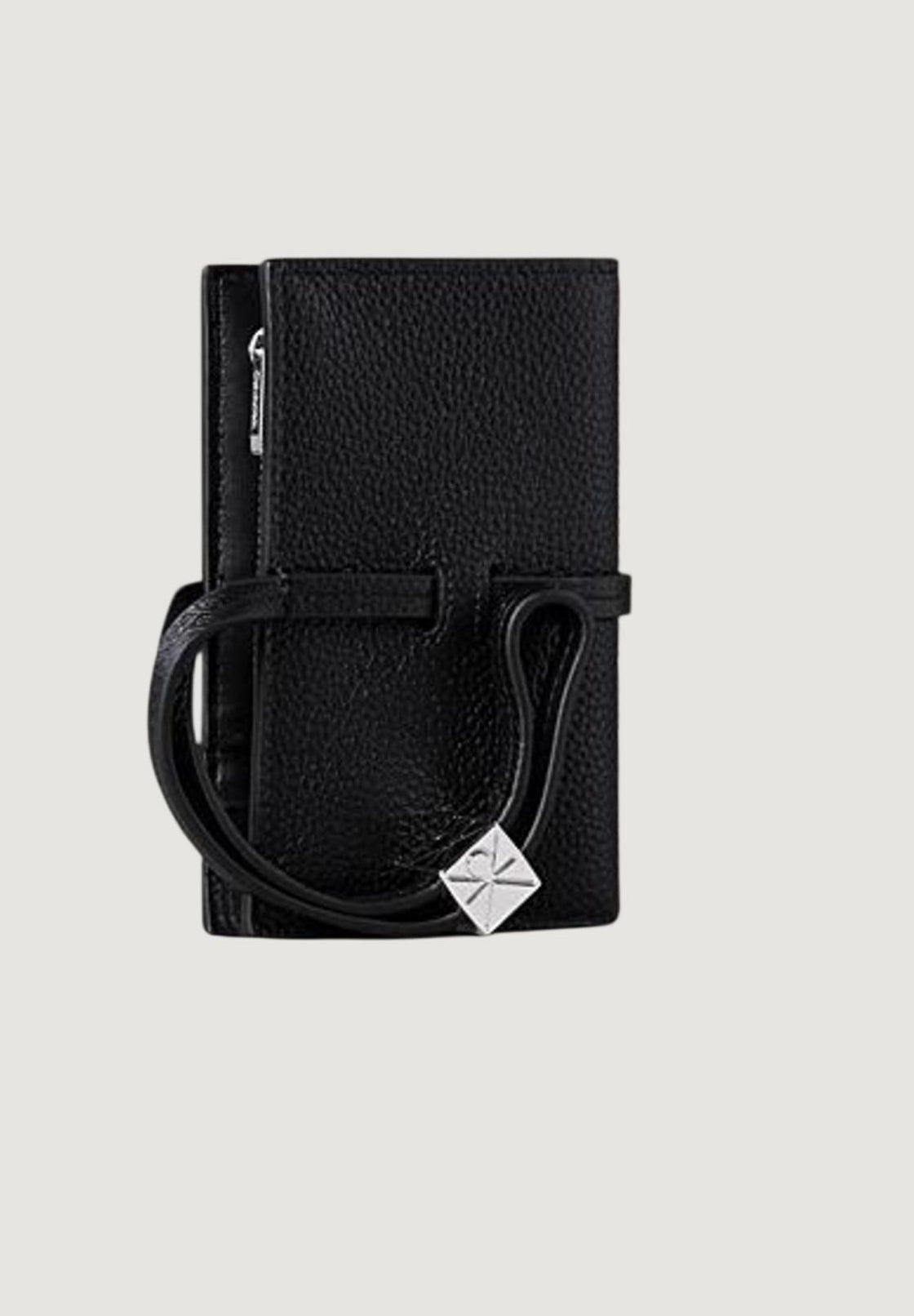 Medium wallet Calvin Klein EMBLEM HW PEBBLE  ON STRAP