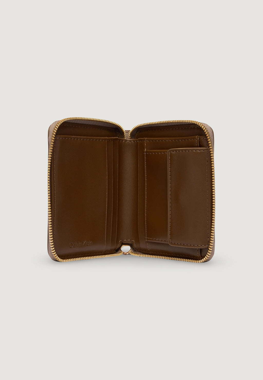 Medium wallet Calvin Klein FOIL LOGO SQUARE ZIP AROUND