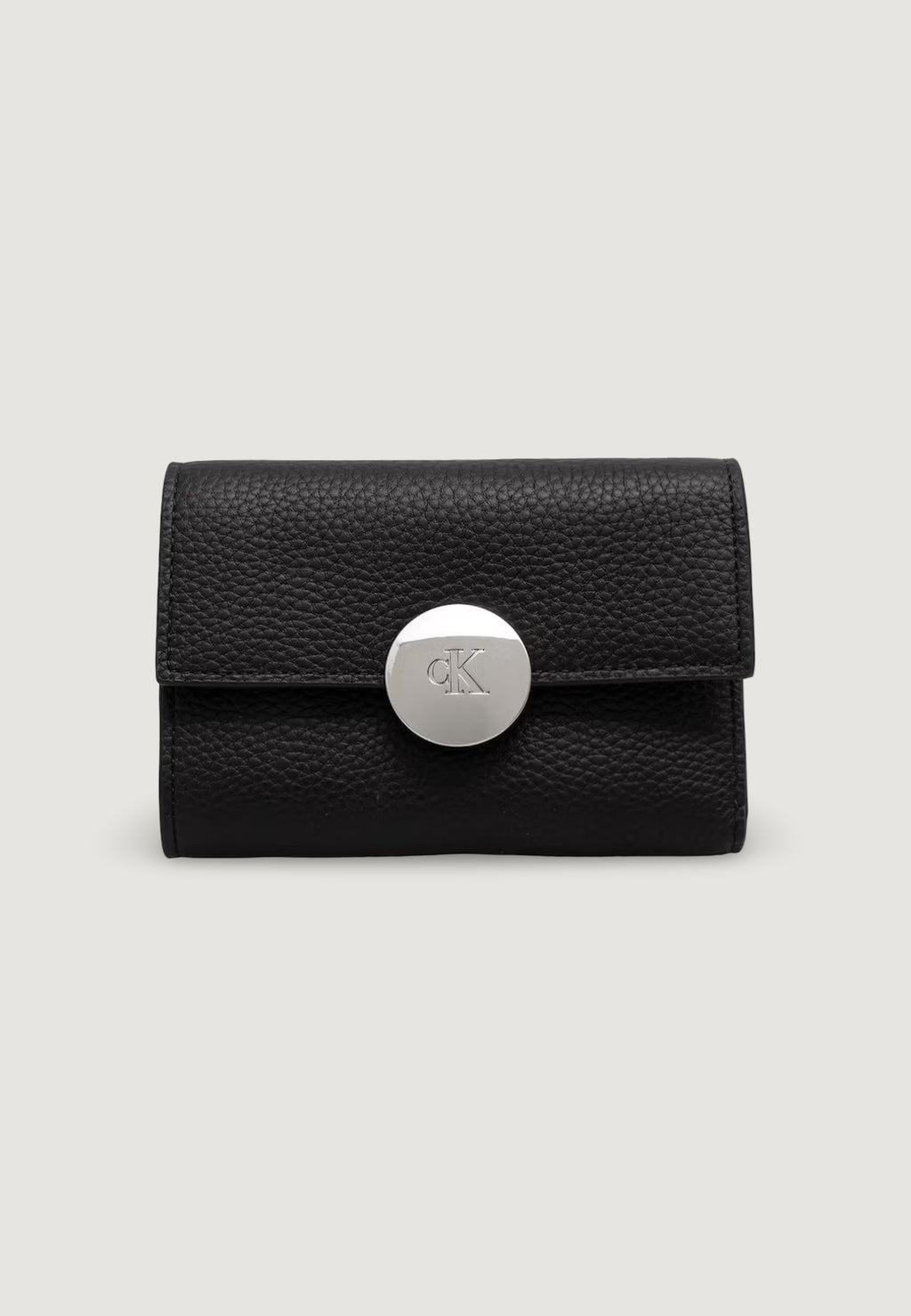 Medium wallet Calvin Klein ROUND HW PEBBLE TRIFOLD