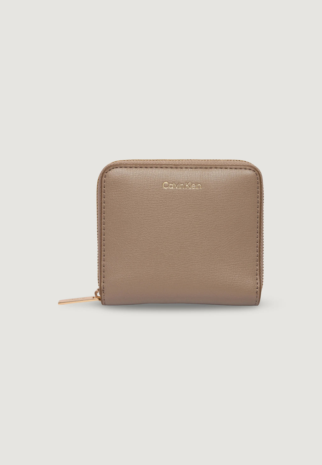Portafoglio medio Calvin Klein FOIL LOGO SQUARE ZIP AROUND