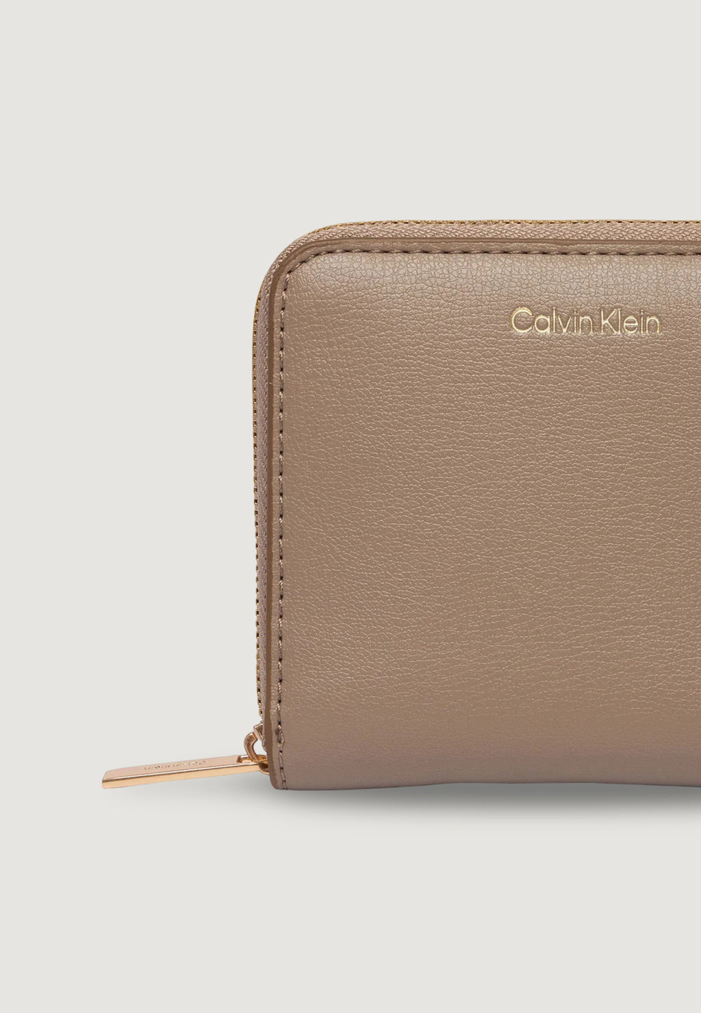 Portafoglio medio Calvin Klein FOIL LOGO SQUARE ZIP AROUND