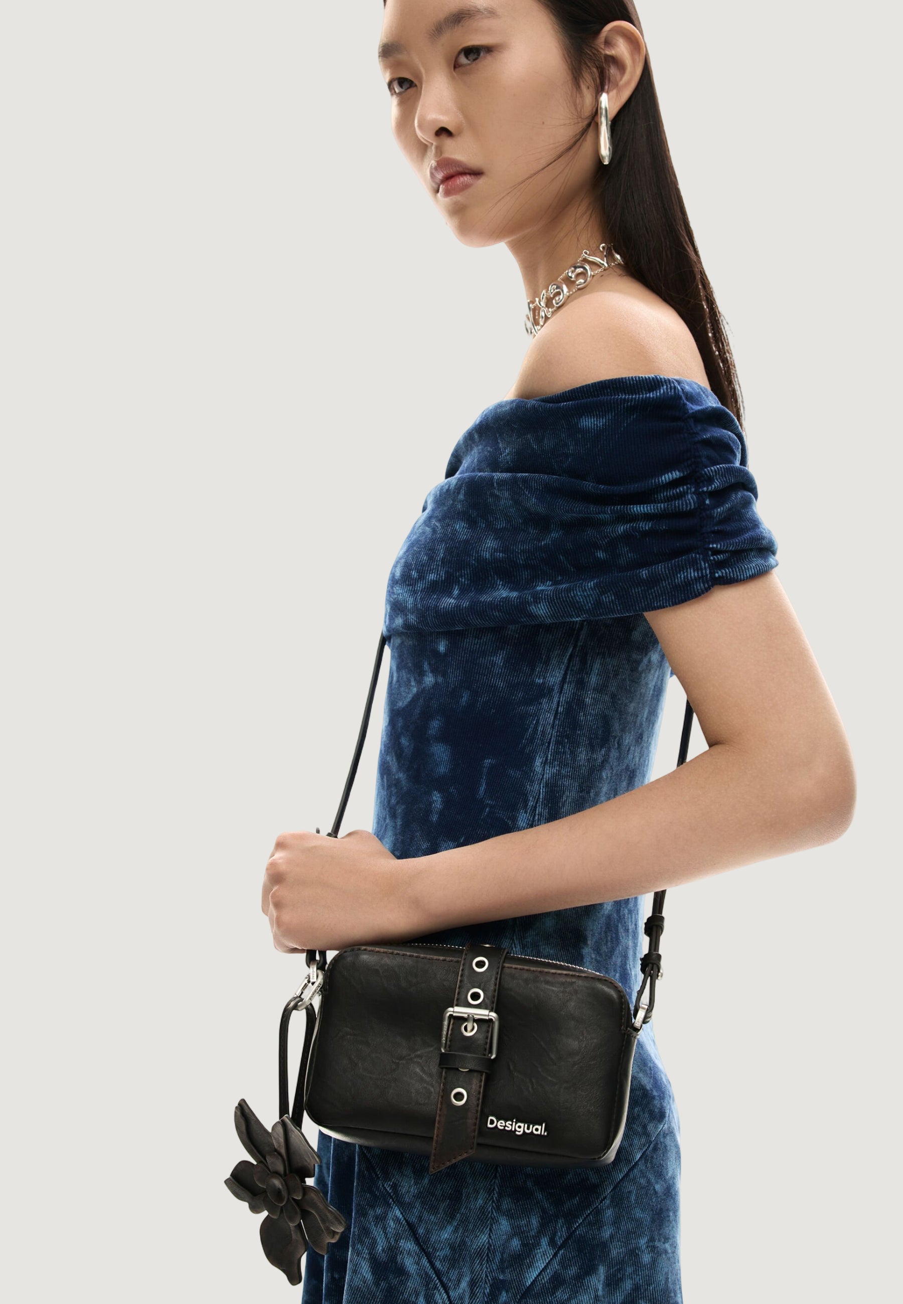 Portafoglio medio Desigual MONE_CURIO CHOCO JULI