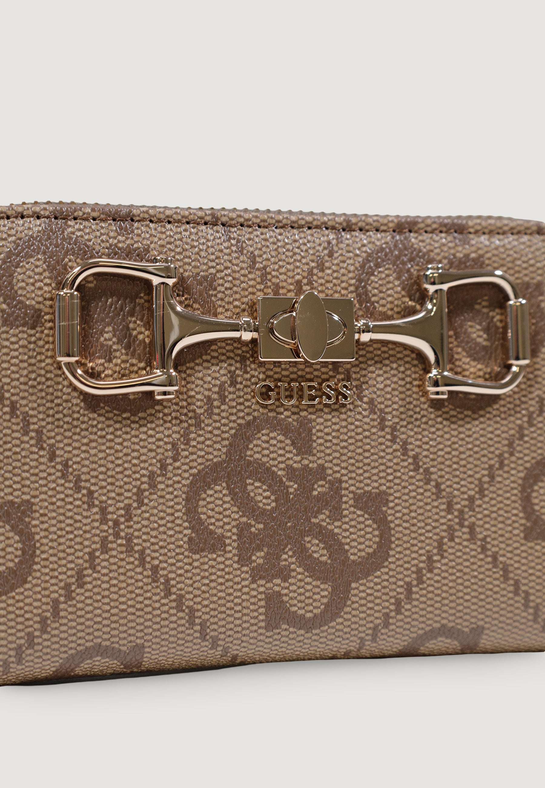 Portafoglio medio Guess JANIE LOGO SLG MED ZIP AROUND