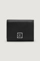 Portafoglio piccolo Calvin Klein EMBLEM HW PEBBLE TRIFOLD W/ZIP
