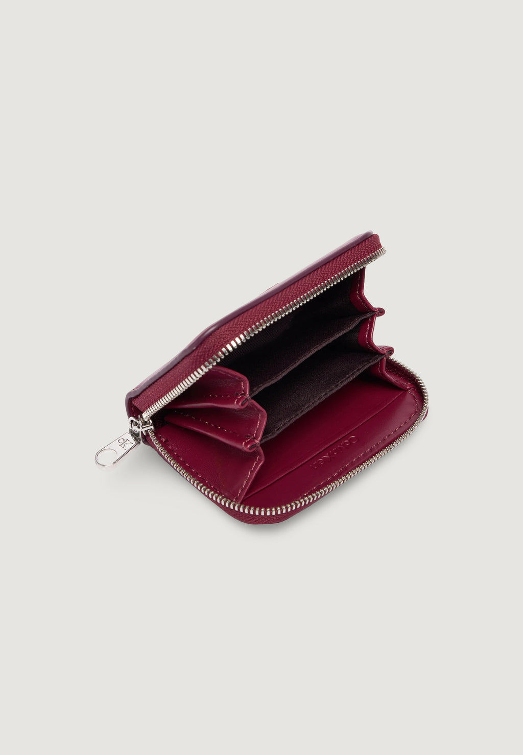 Portafoglio piccolo Calvin Klein BOLD CK MEDIUM ZIP AROUND