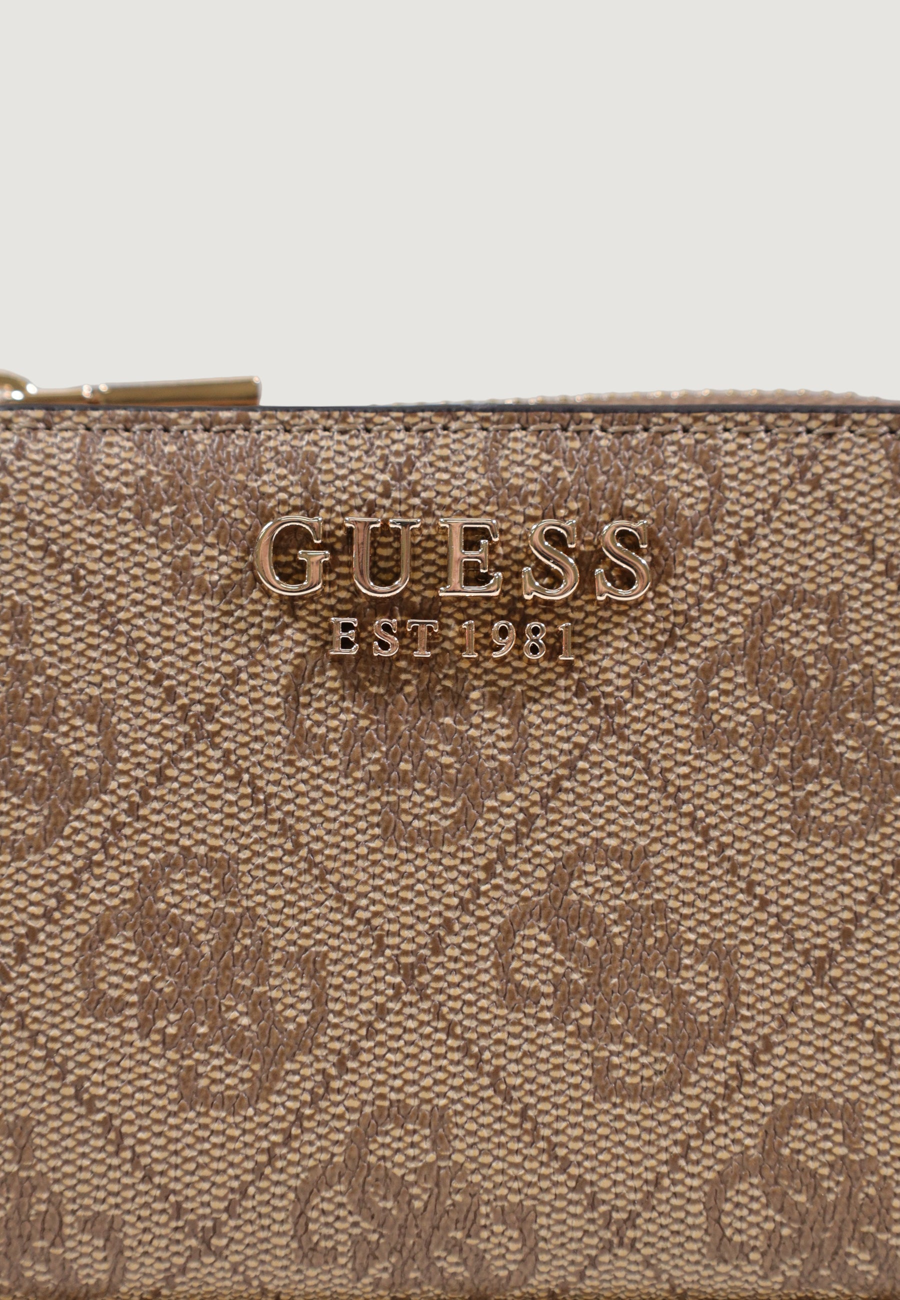 Portafoglio piccolo Guess LAUREL II SLG ZIP ARND CRD CSE