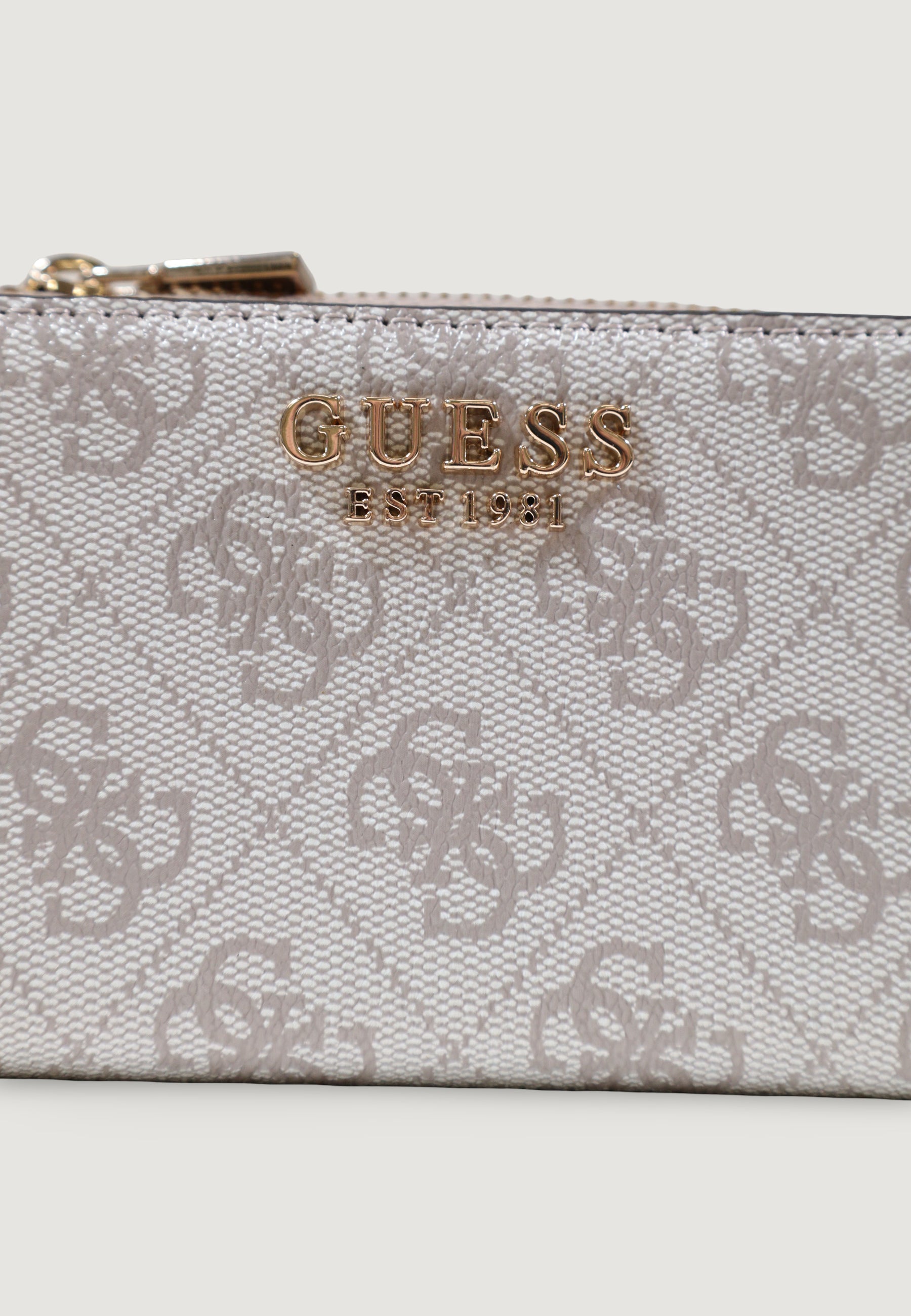 Portafoglio piccolo Guess LAUREL II SLG ZIP ARND CRD CSE