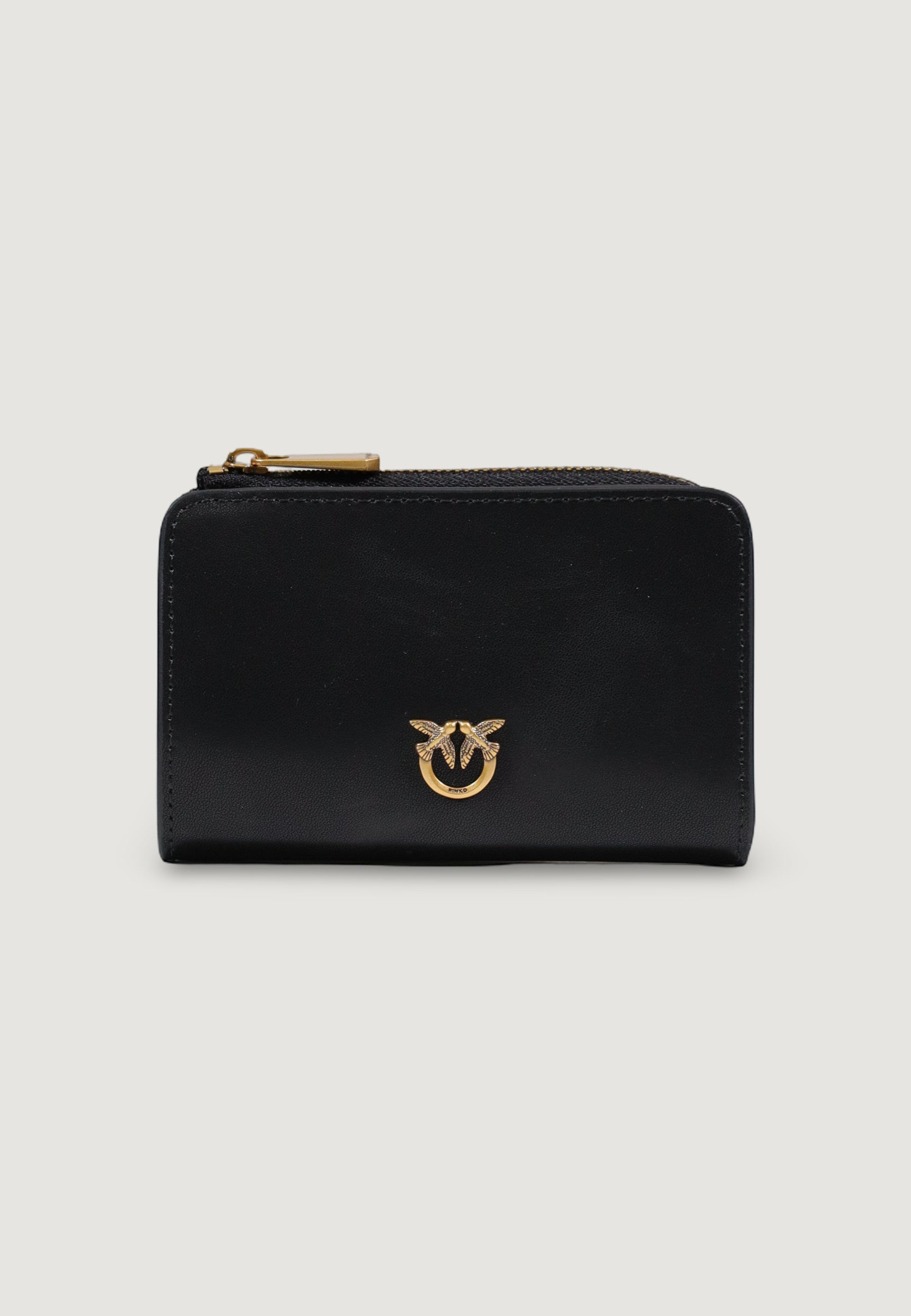 Portafoglio piccolo Pinko MINI WALLET VITELLO SETA