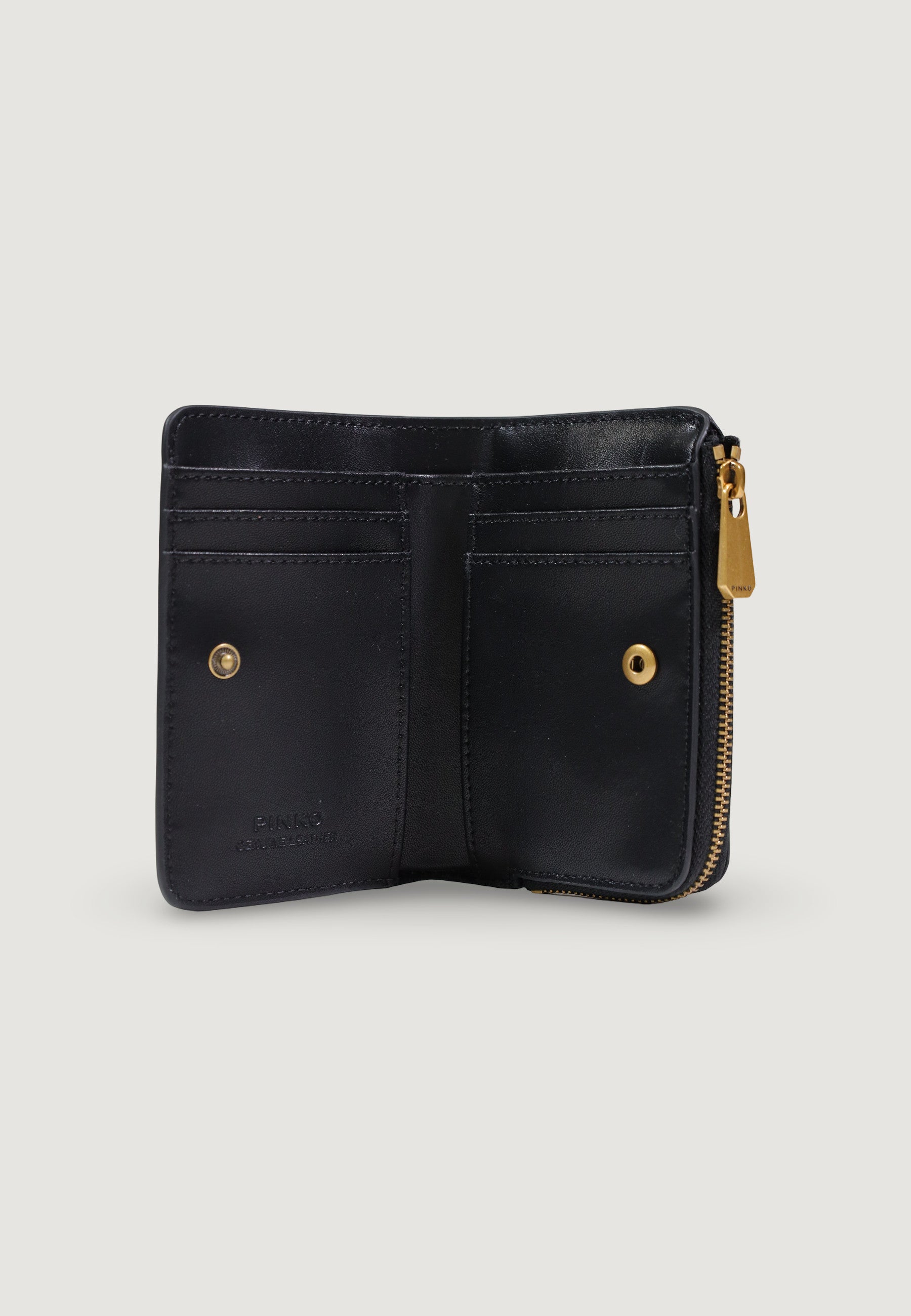 Portafoglio piccolo Pinko MINI WALLET VITELLO SETA