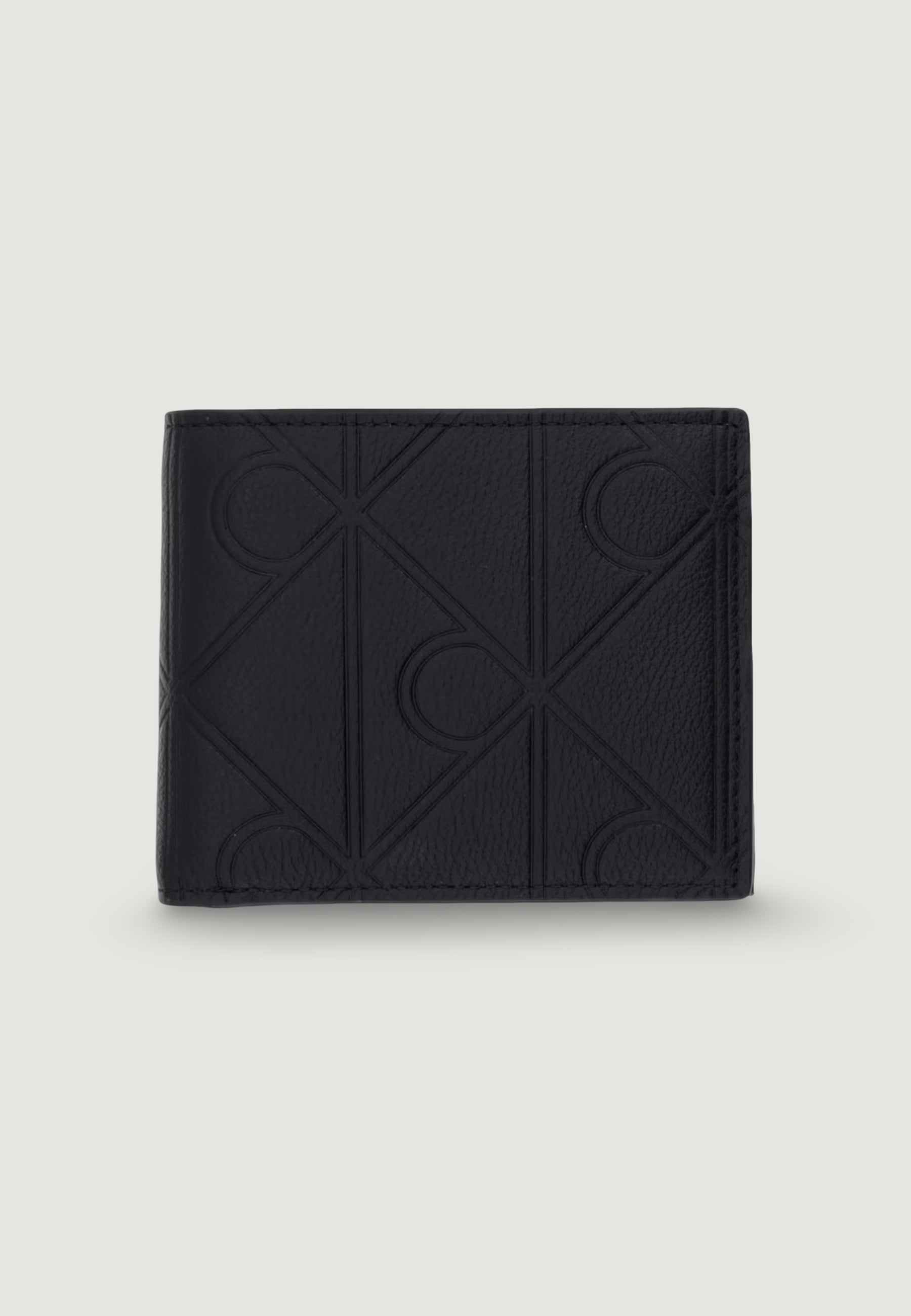 Portafoglio senza portamonete Calvin Klein XL EMBLEM AOP EMBO?SS BILLFOLD
