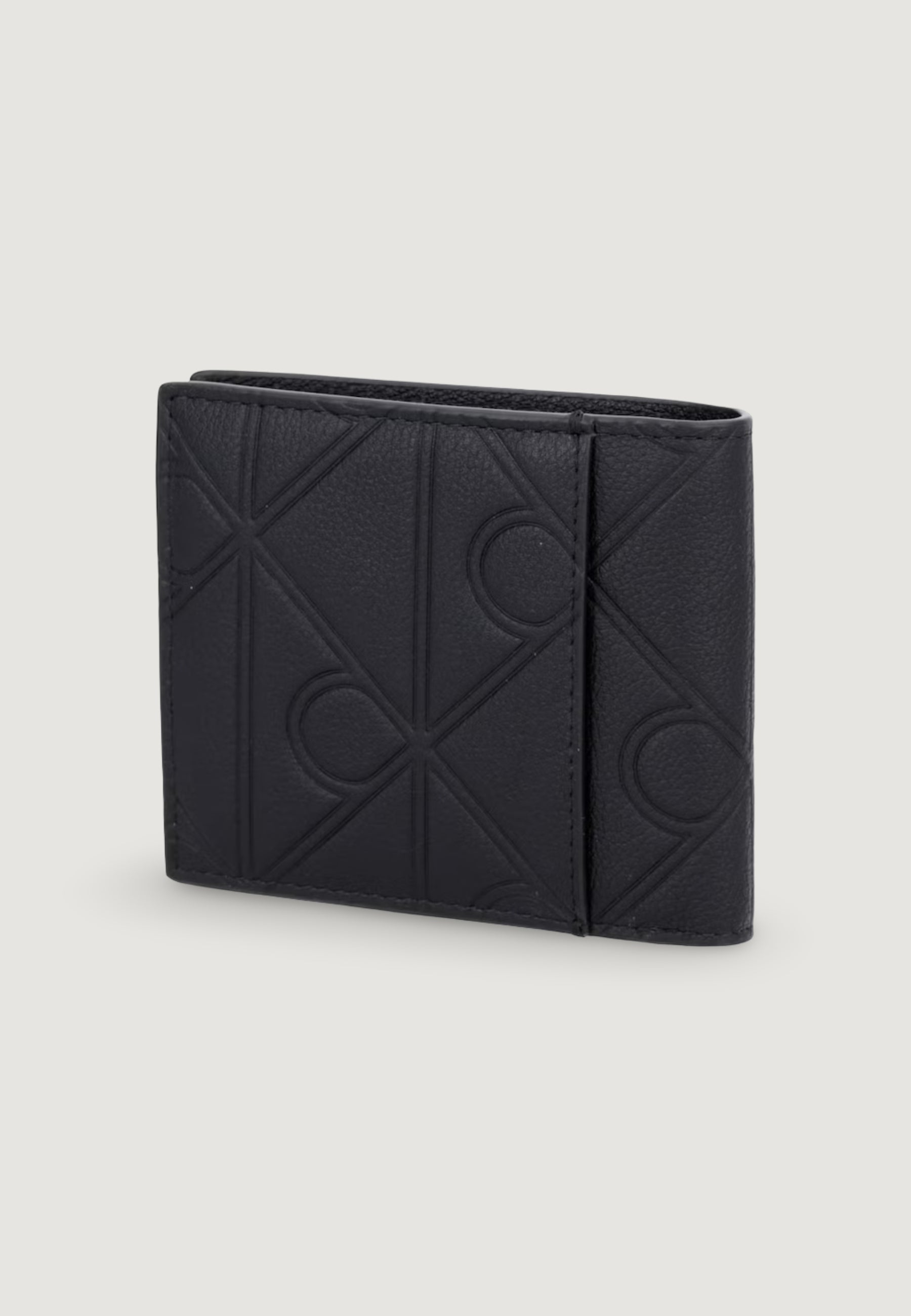 Portafoglio senza portamonete Calvin Klein XL EMBLEM AOP EMBO?SS BILLFOLD