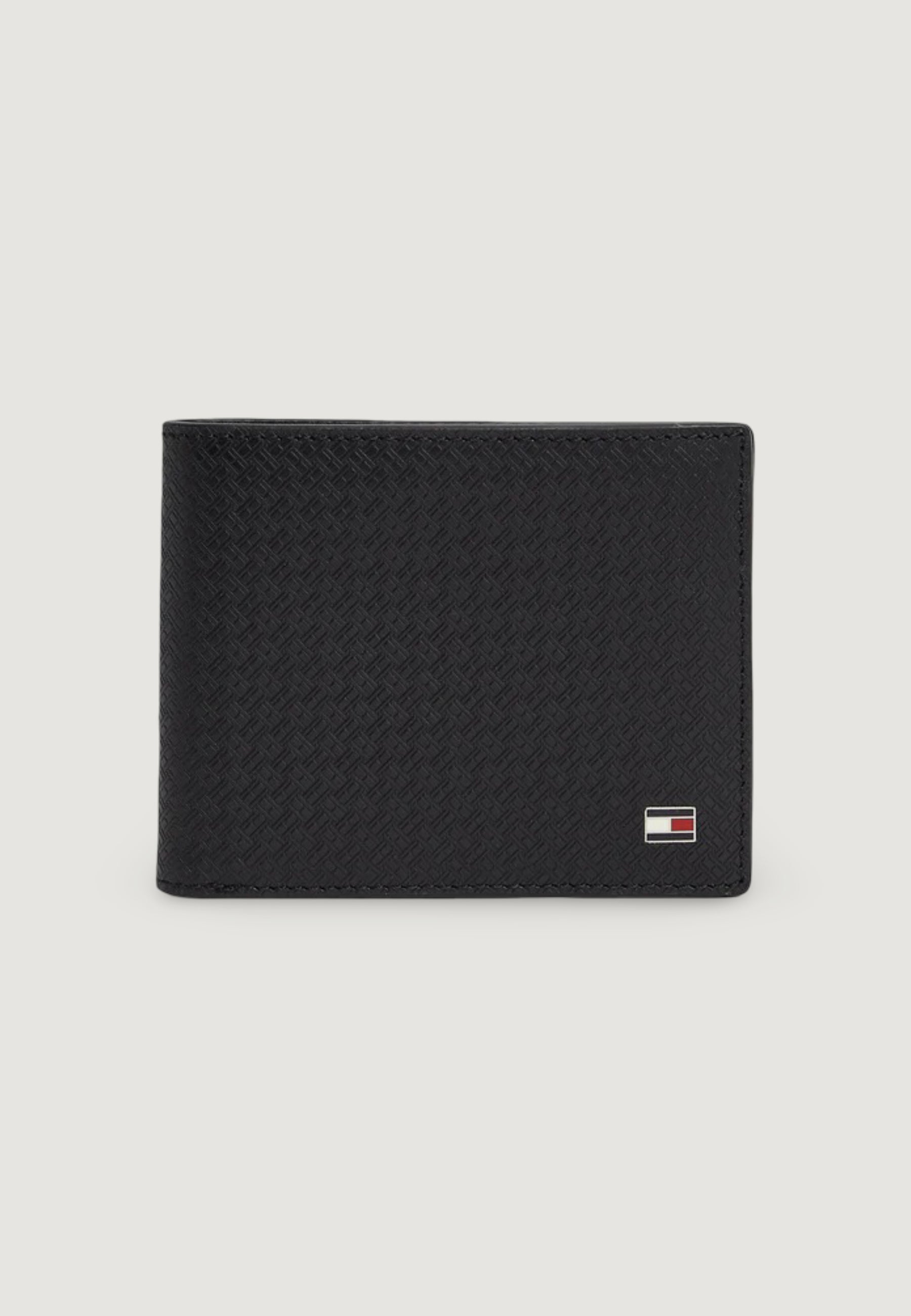 Portafoglio senza portamonete Tommy Hilfiger TH EMBOSS MINI CC WALLET