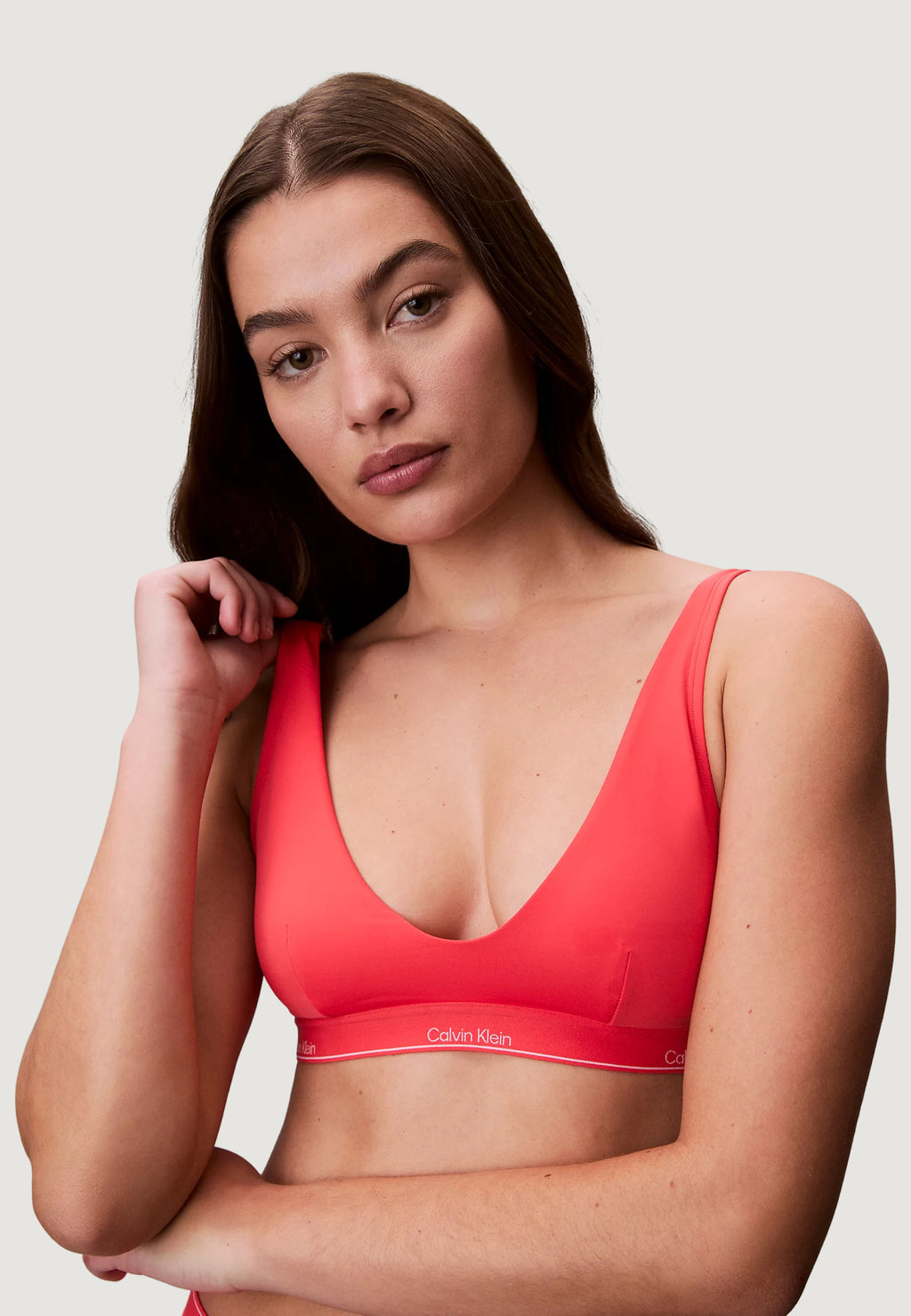 Reggiseno mare Calvin Klein Jeans HALTER BRALETTE