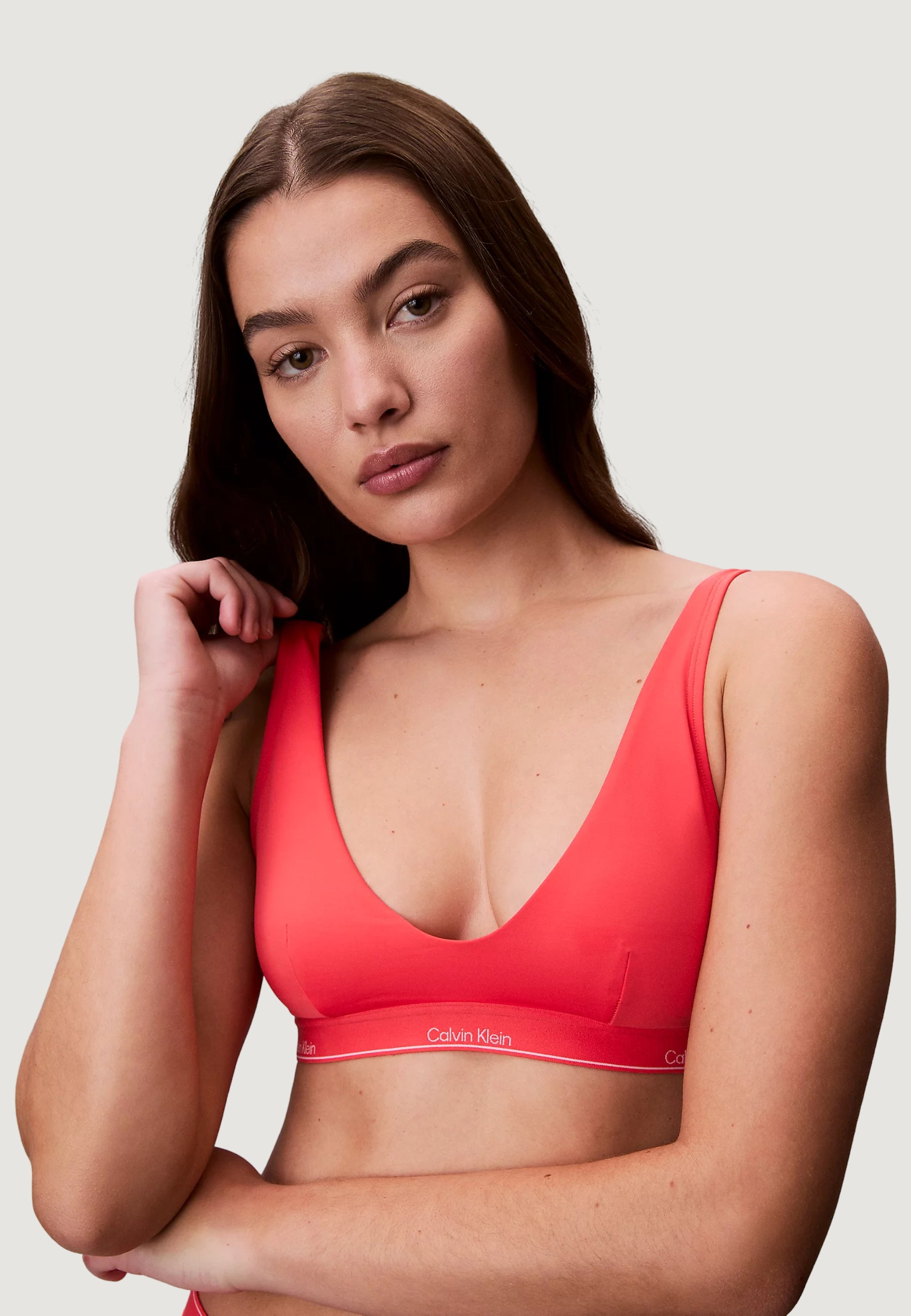 Reggiseno mare Calvin Klein Jeans HALTER BRALETTE