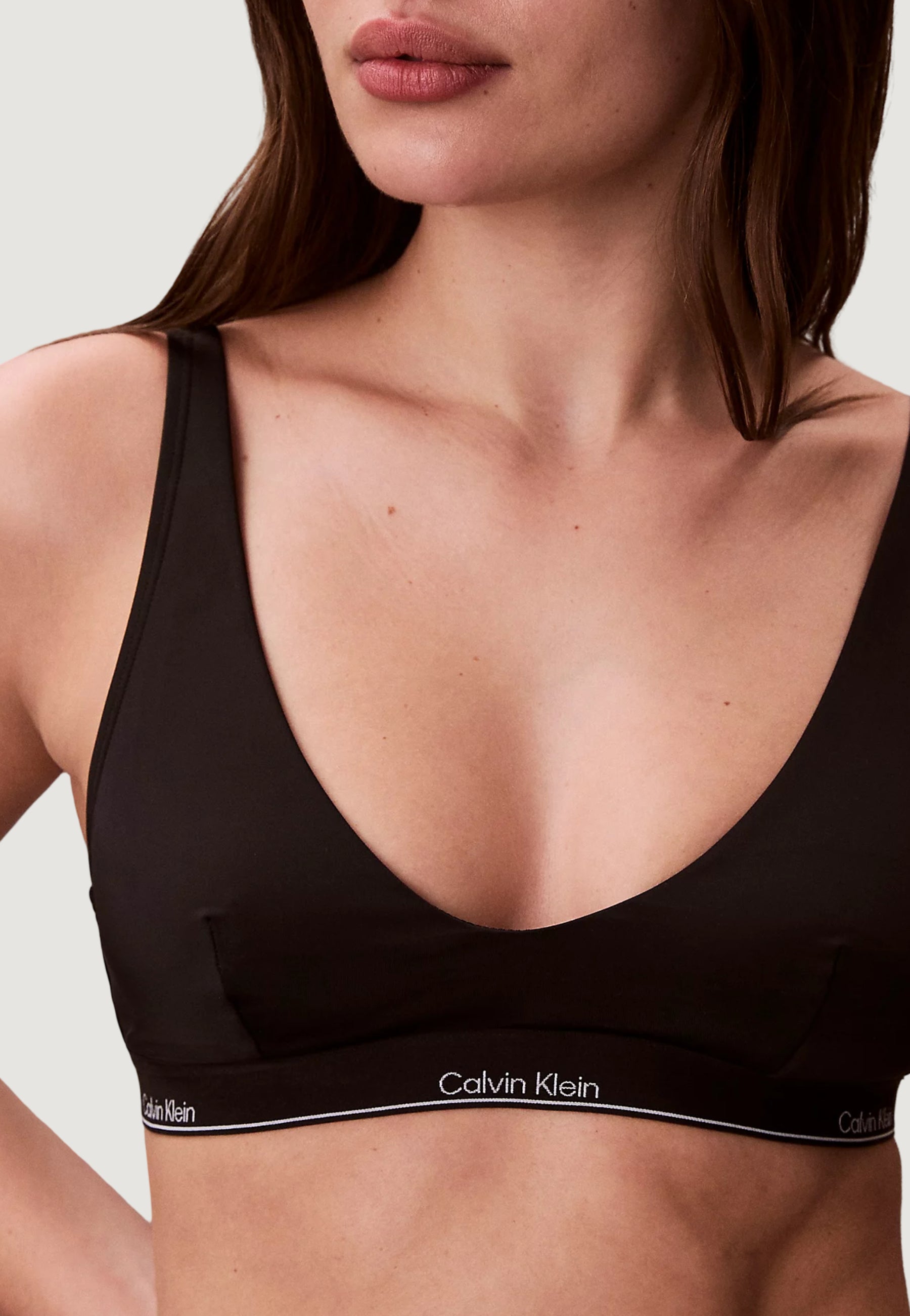 Reggiseno mare Calvin Klein Jeans HALTER BRALETTE