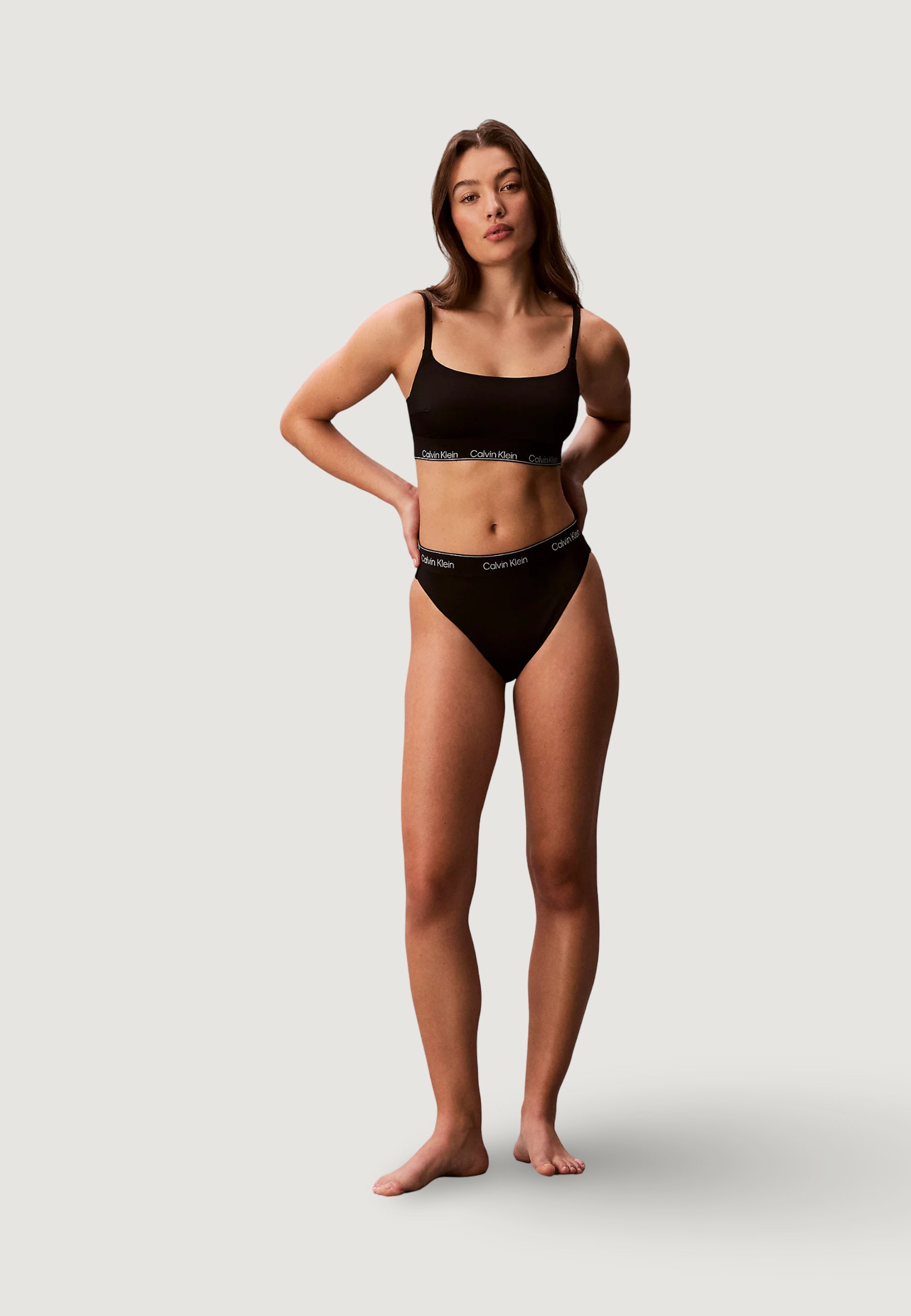 Beach bra Calvin Klein Jeans SQUARE NECK BRALETTE