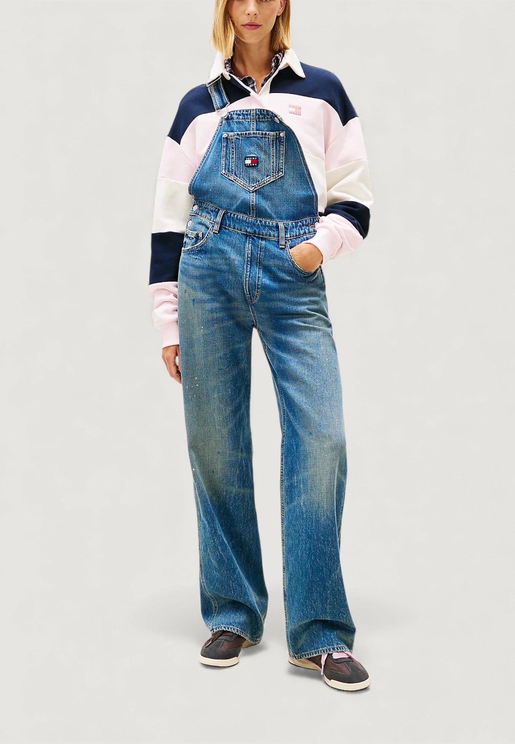 Salopette pantaloni Tommy Hilfiger Jeans DW0DW22005