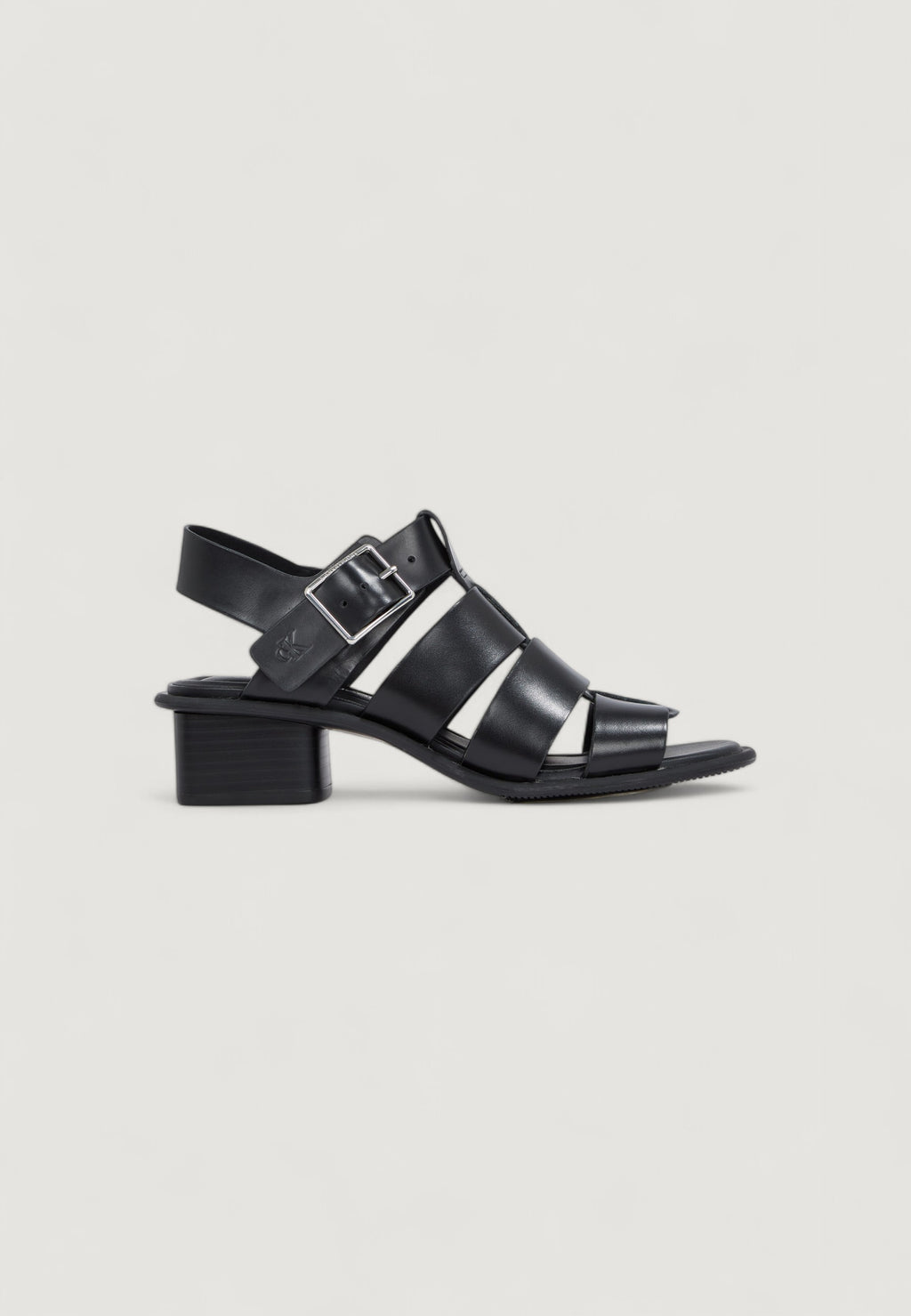 Sandali Calvin Klein Jeans HEEL SQUARE MG BUCKLE