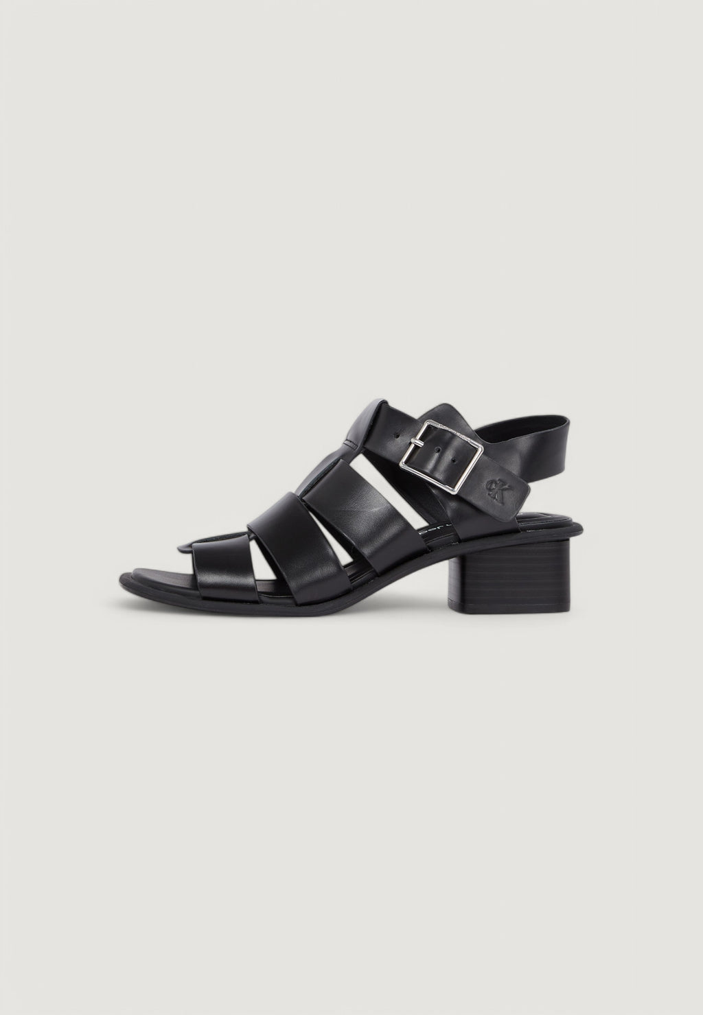 Sandali Calvin Klein Jeans HEEL SQUARE MG BUCKLE