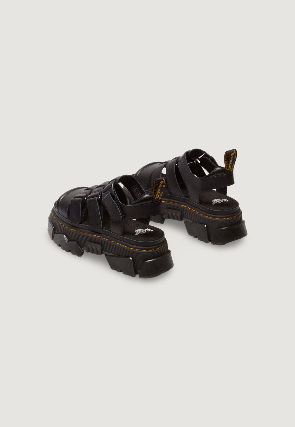 Sandali Dr. Martens Mattison 3s Black Athena+Soft Pu