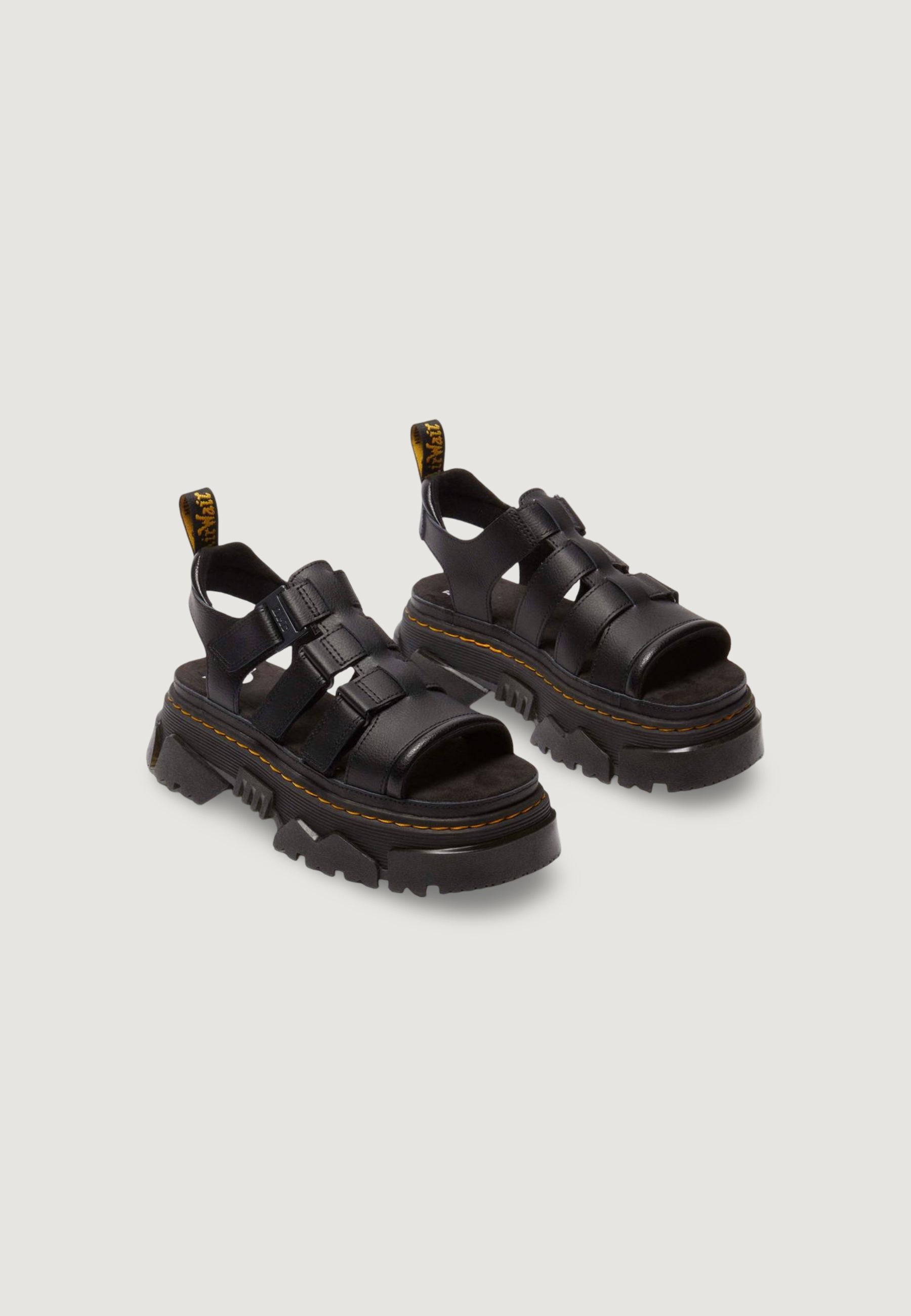 Sandali Dr. Martens Mattison 3s Black Athena+Soft Pu