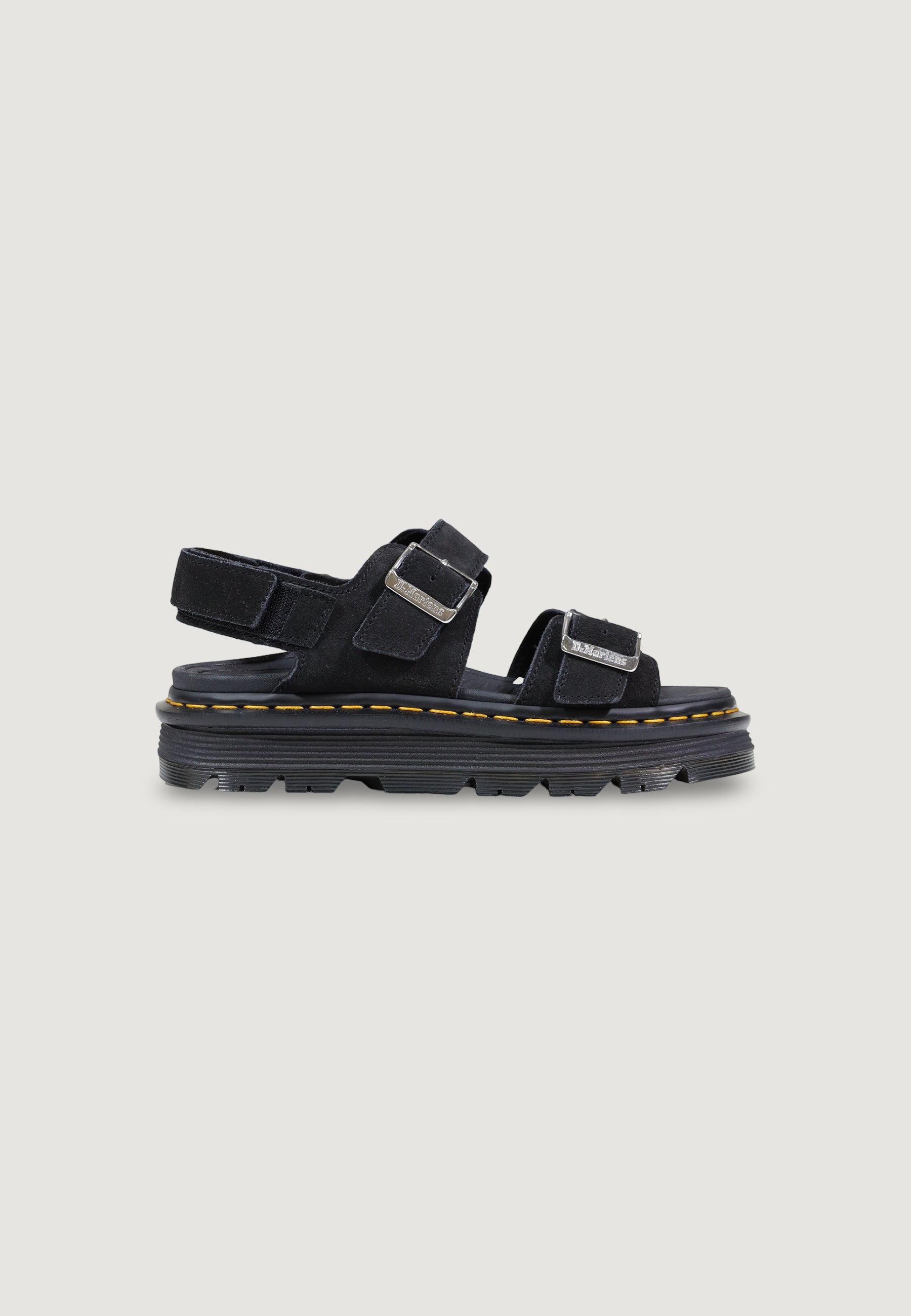 Sandali Dr. Martens Zebzag Sandal Black Eh Suede
