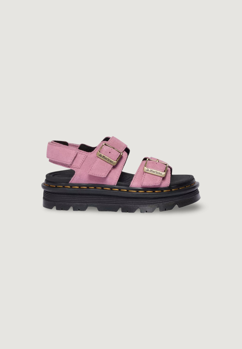 Sandali Dr. Martens Zebzag Sandal Dusty Rose Eh Suede