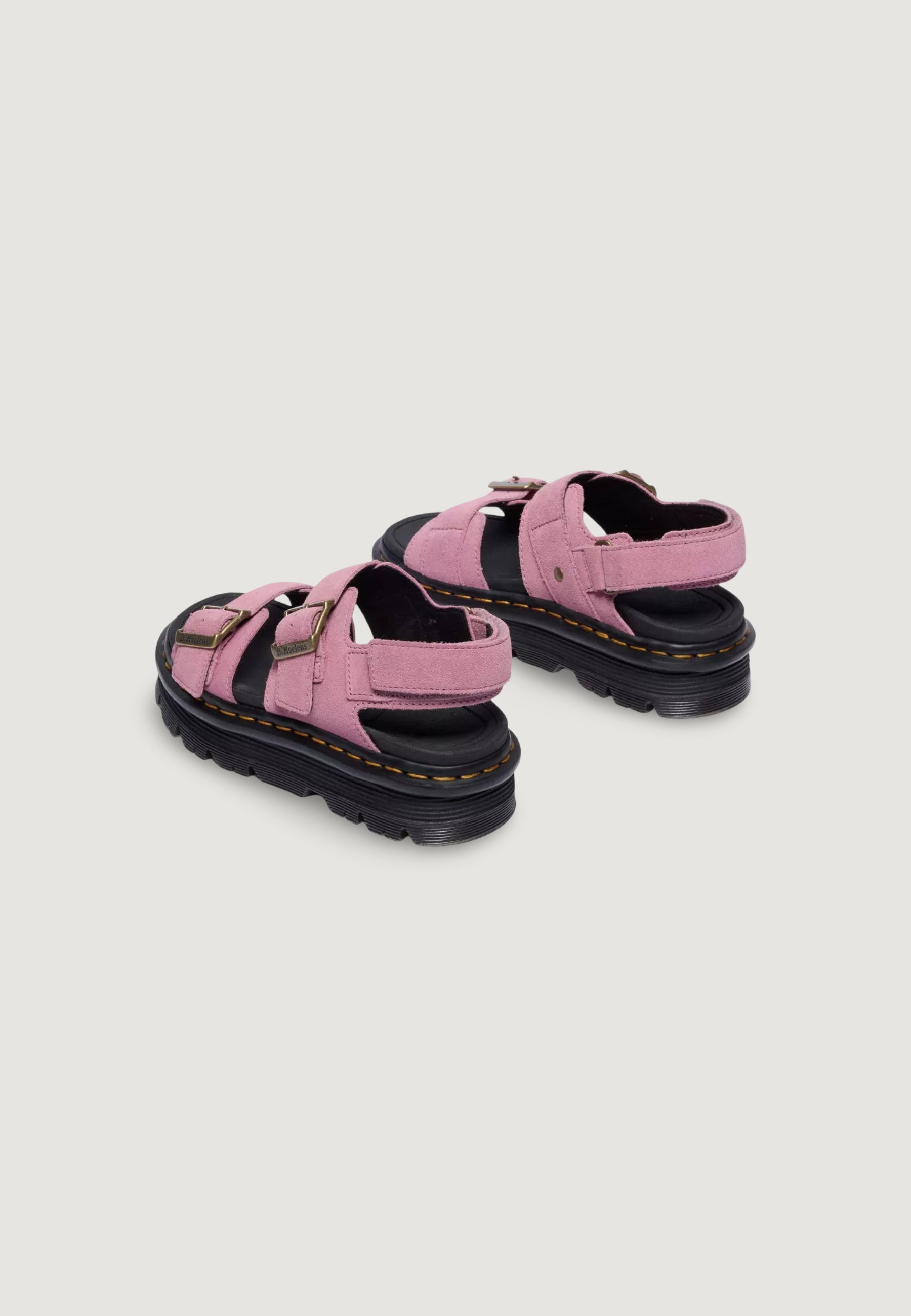 Sandali Dr. Martens Zebzag Sandal Dusty Rose Eh Suede