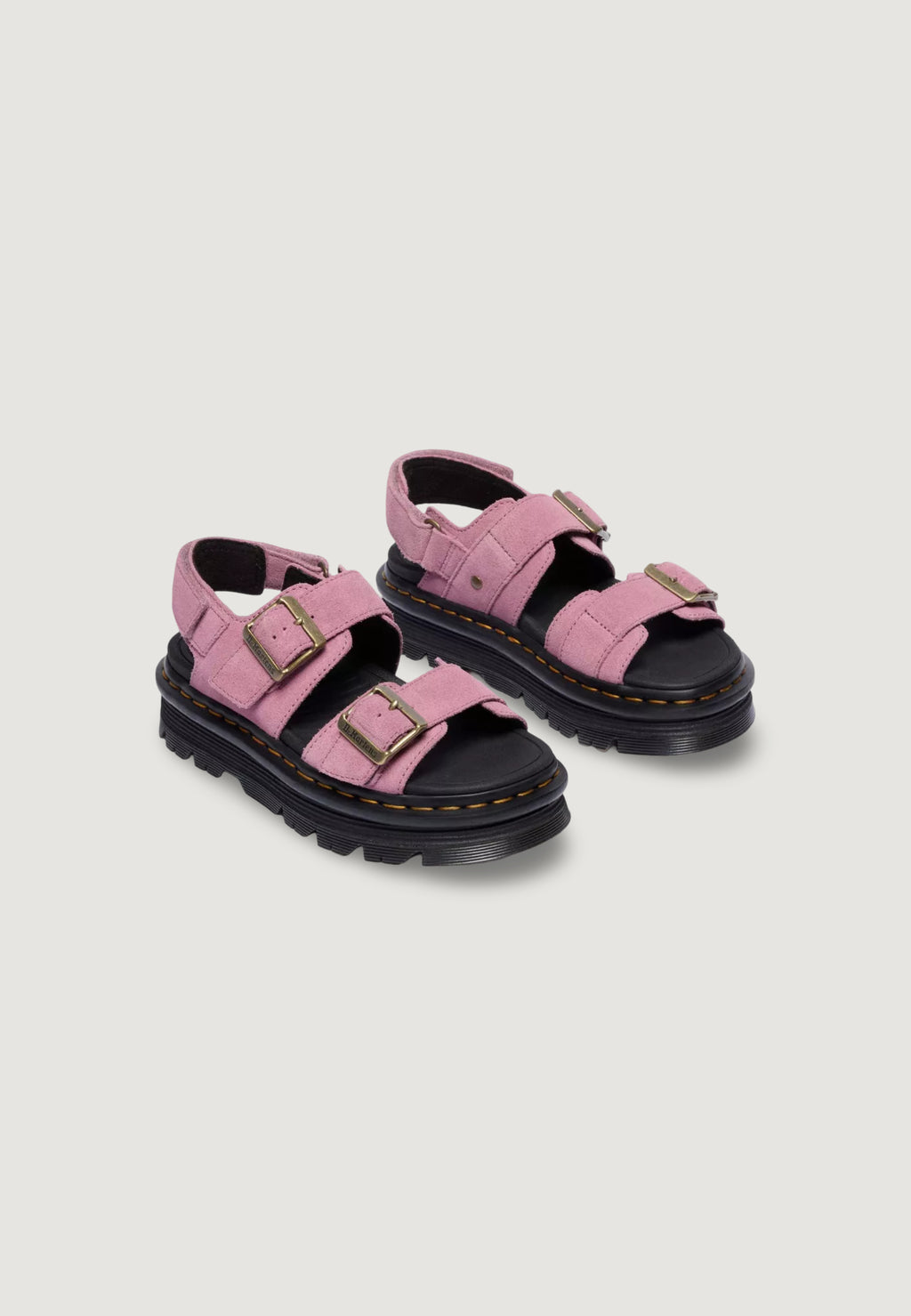 Sandali Dr. Martens Zebzag Sandal Dusty Rose Eh Suede