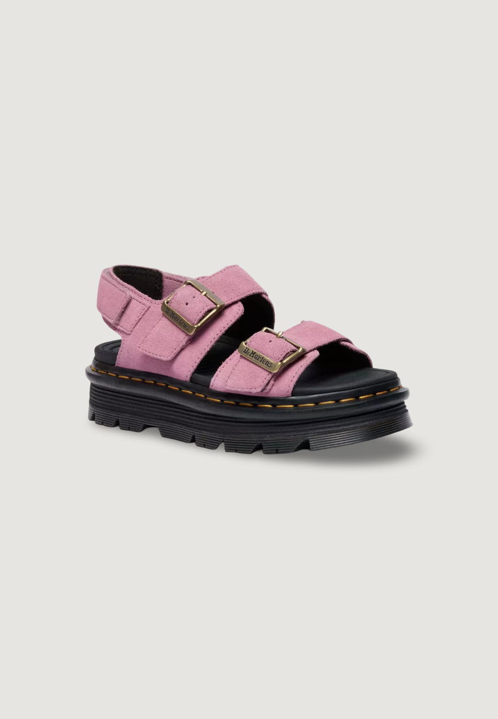 Sandali Dr. Martens Zebzag Sandal Dusty Rose Eh Suede