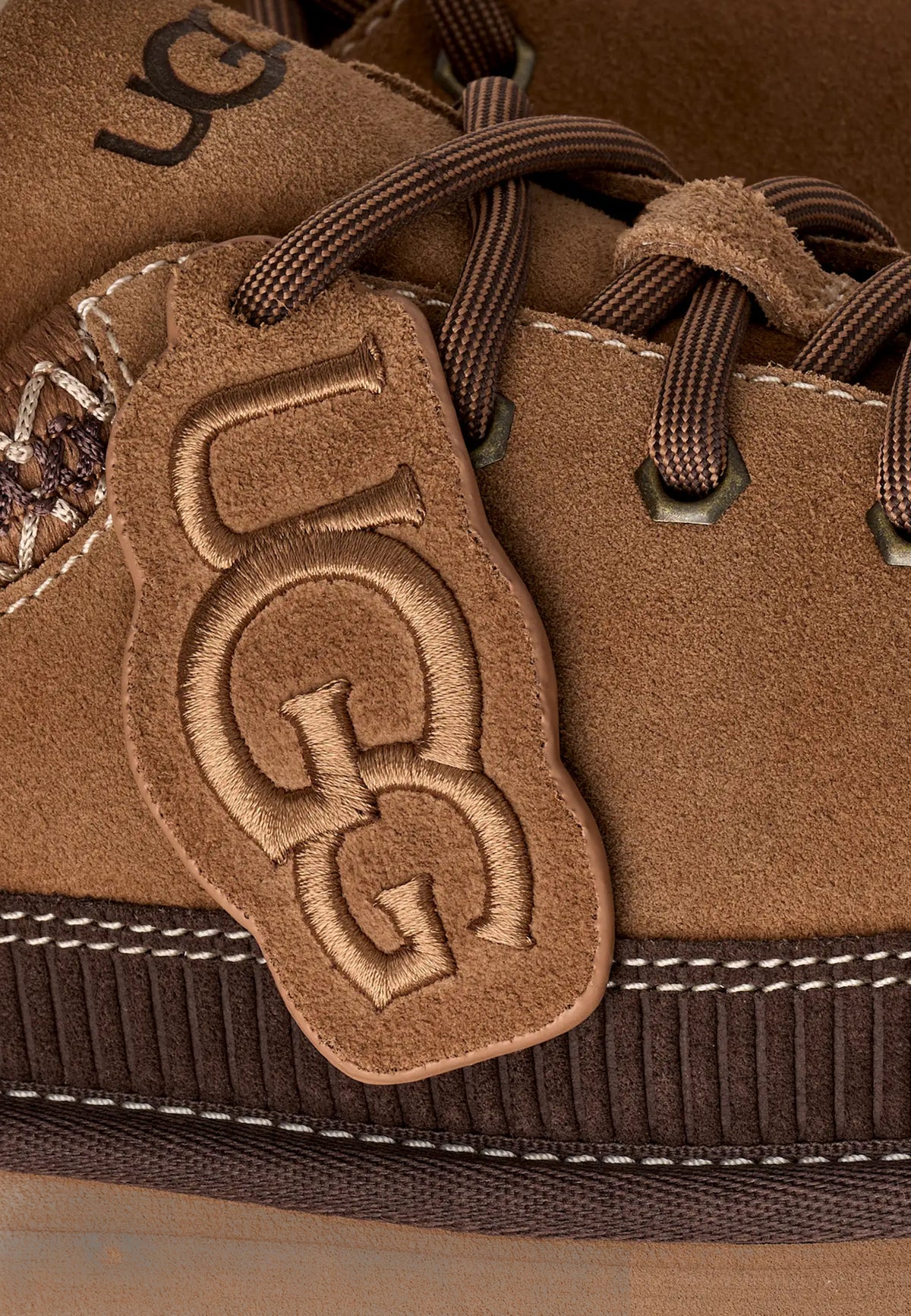 Low heel shoes UGG HERITAGE LACE-UP SLIPPER