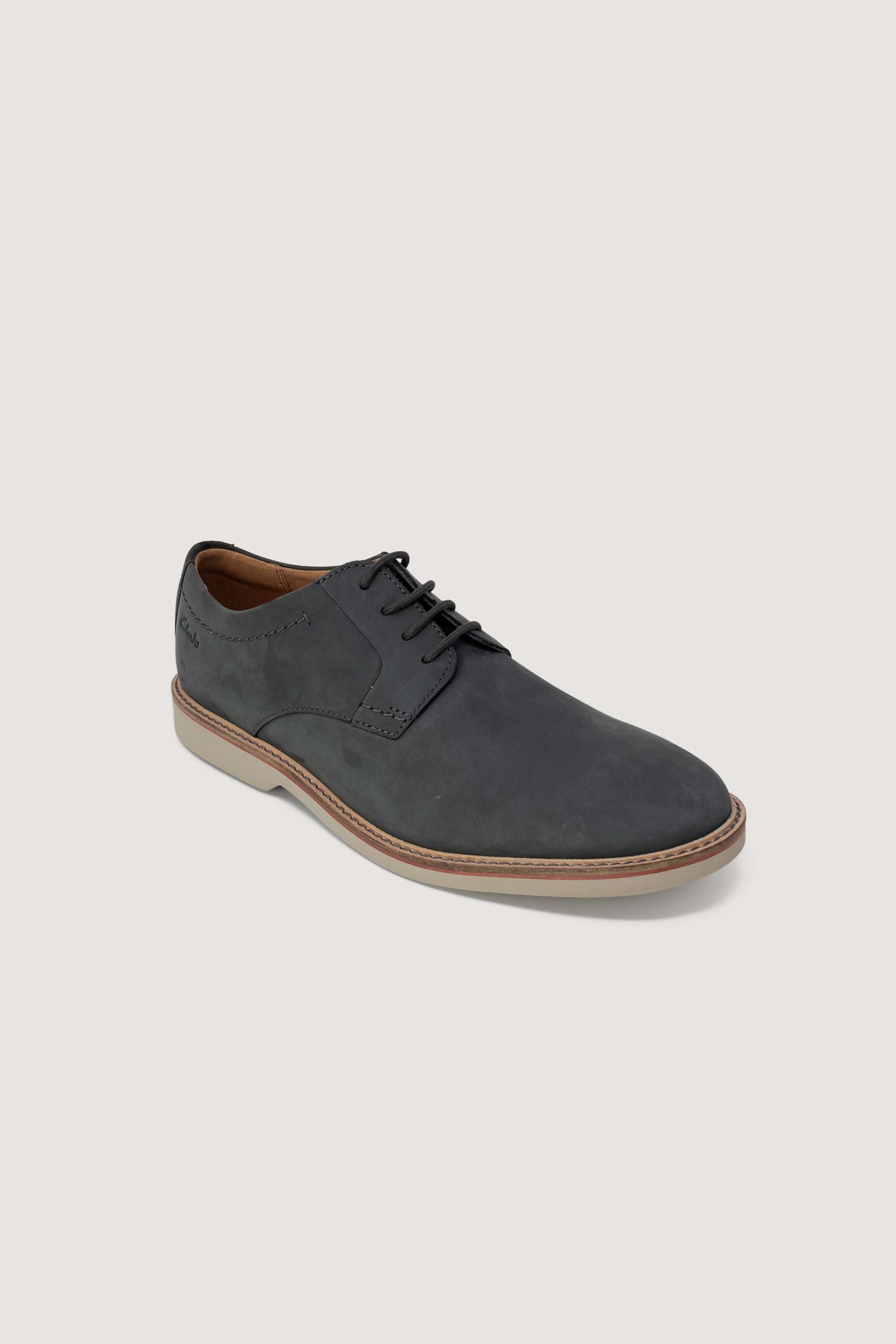 Scarpe eleganti Clarks ATTICUSLTLACE NUBUK - Imballo Originale Danneggiato - Prodotto Integro