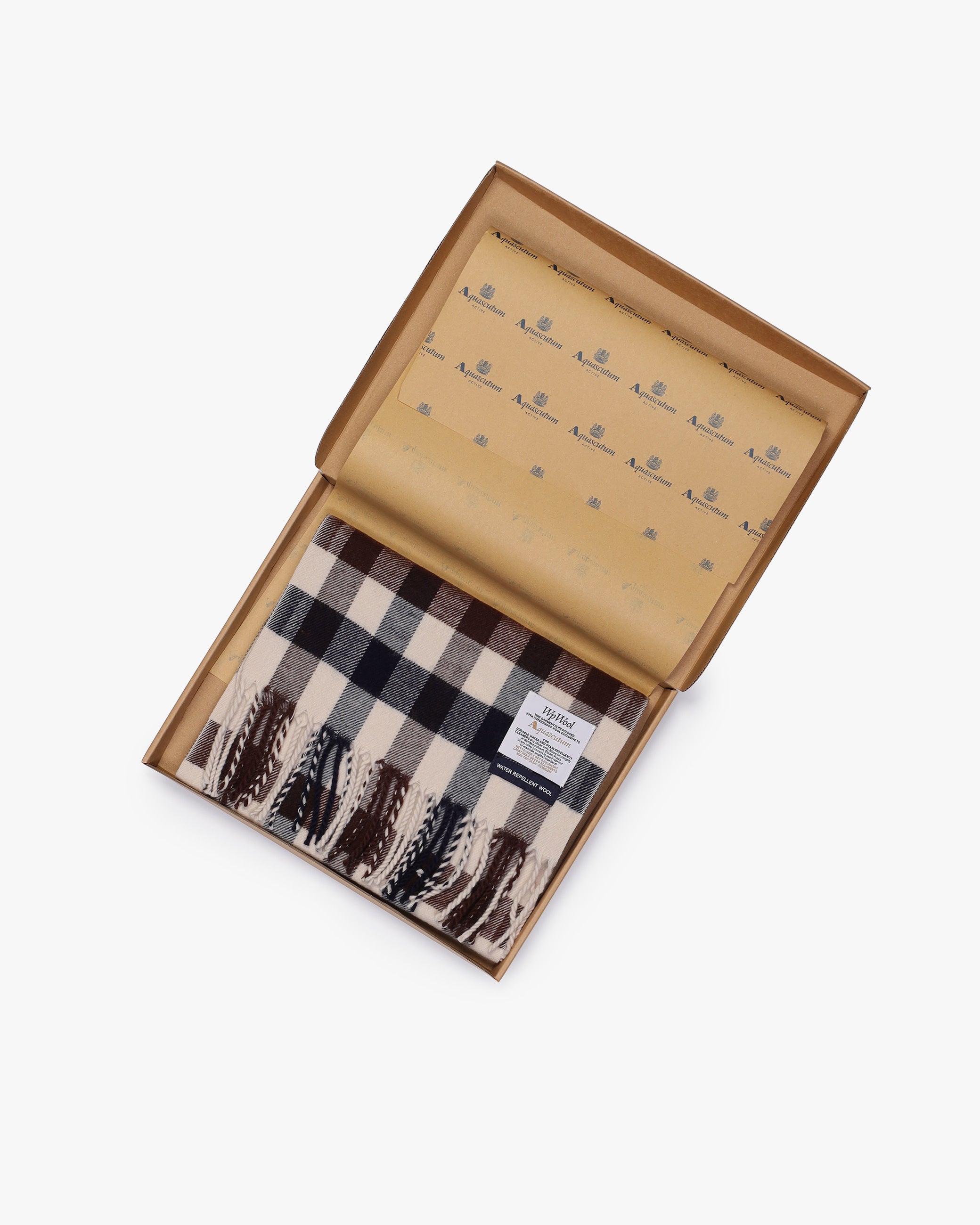 Sciarpa Aquascutum Active WOOL ICONIC SCARF