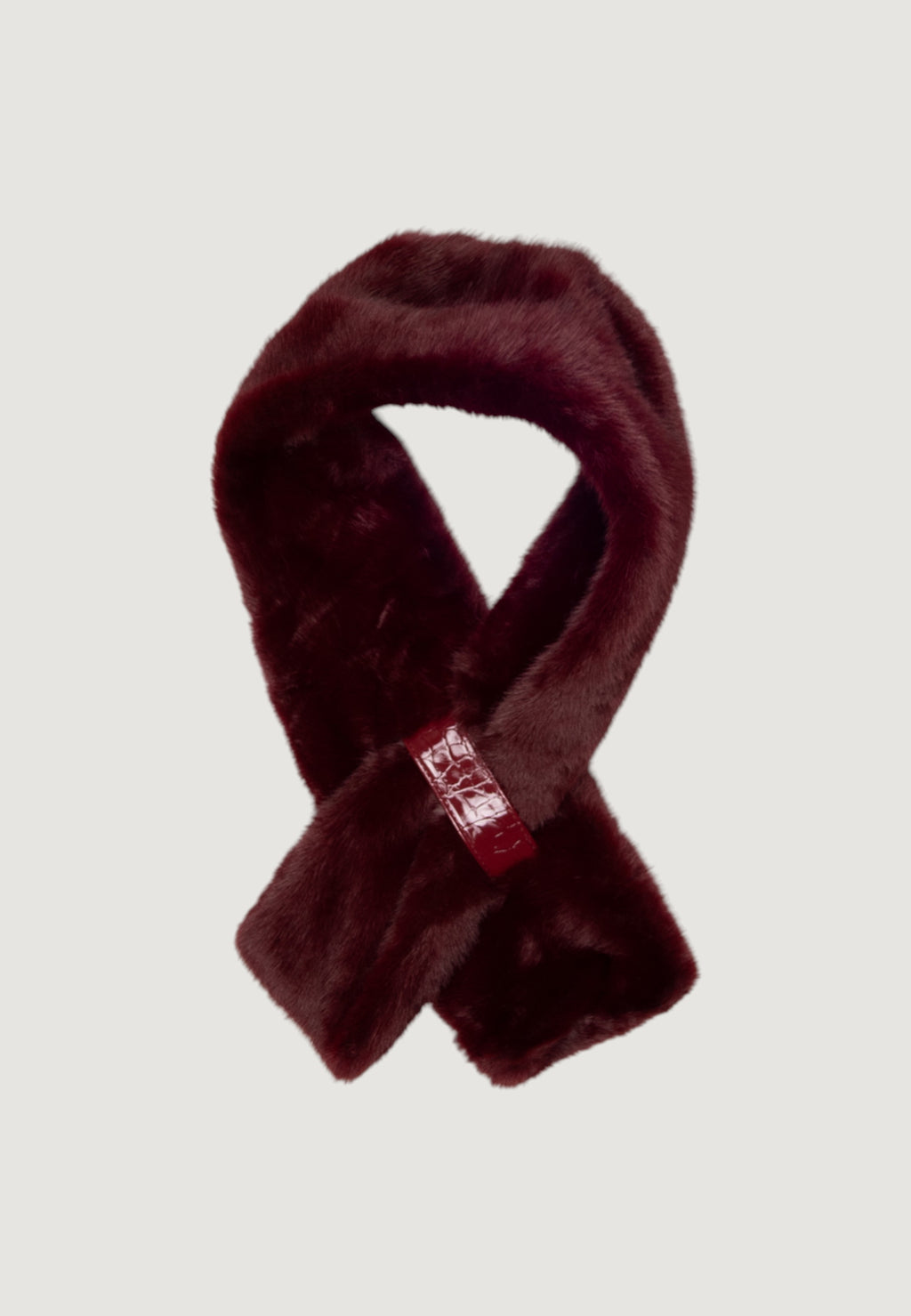 Scarf AYFEE SCIARPA FAKE FUR PASSANTE ECOPELLE