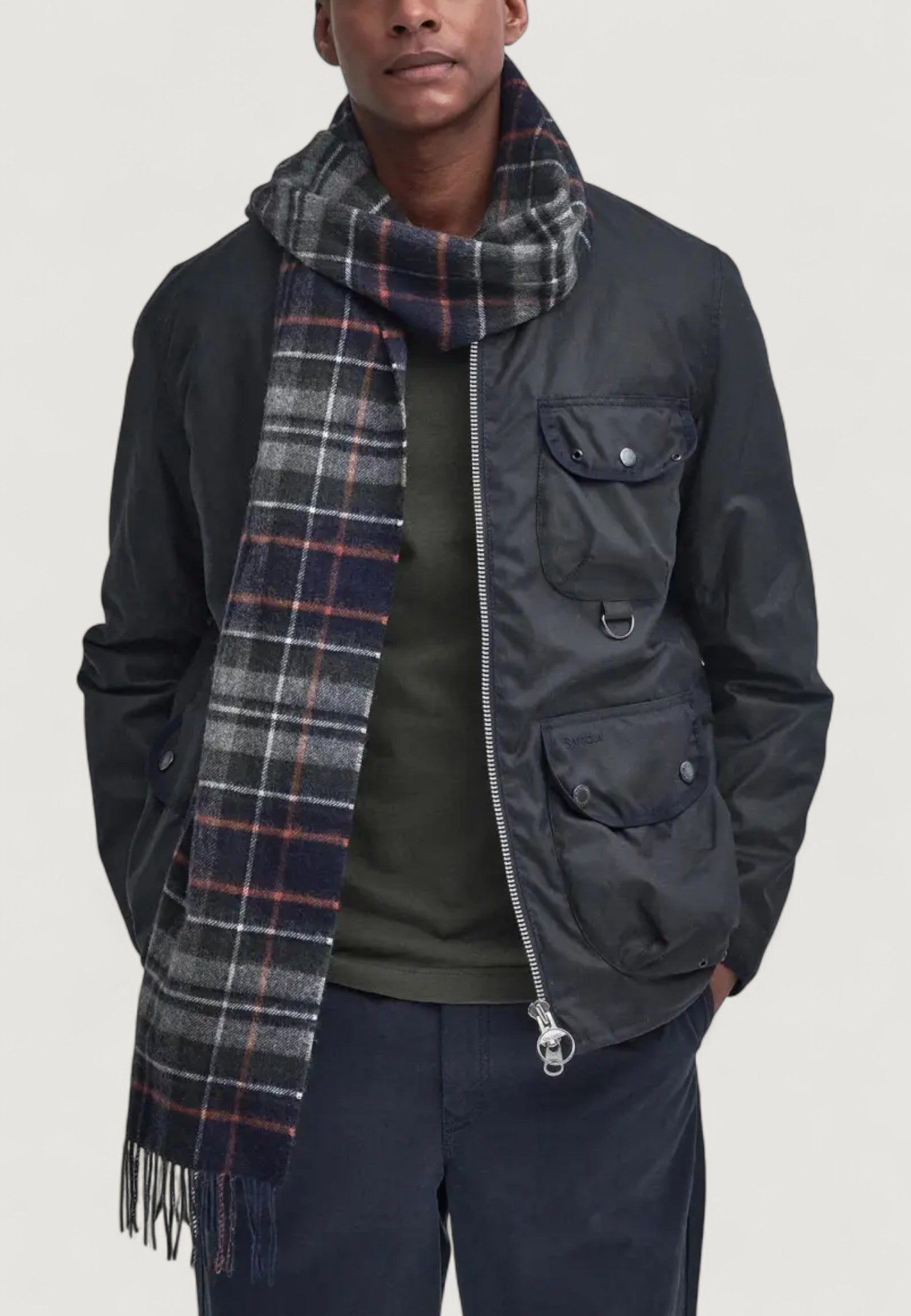 Scarf Barbour NEW CHECK TARTAN SCARF