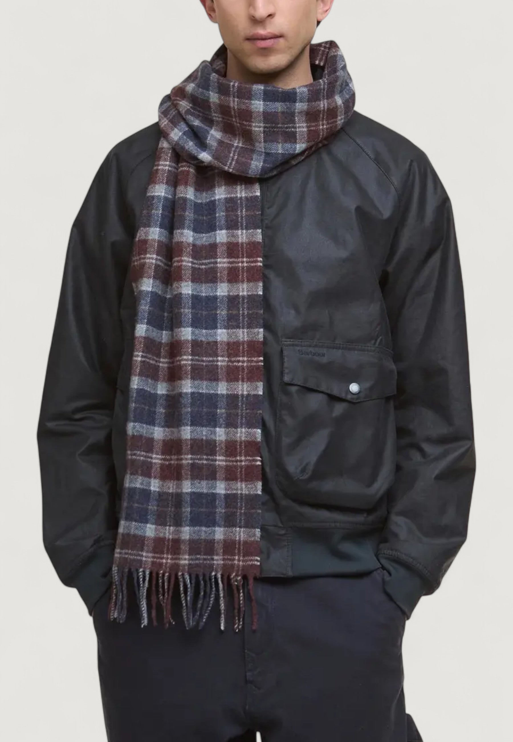 Sciarpa Barbour TARTAN LAMBSWOOL SCARF
