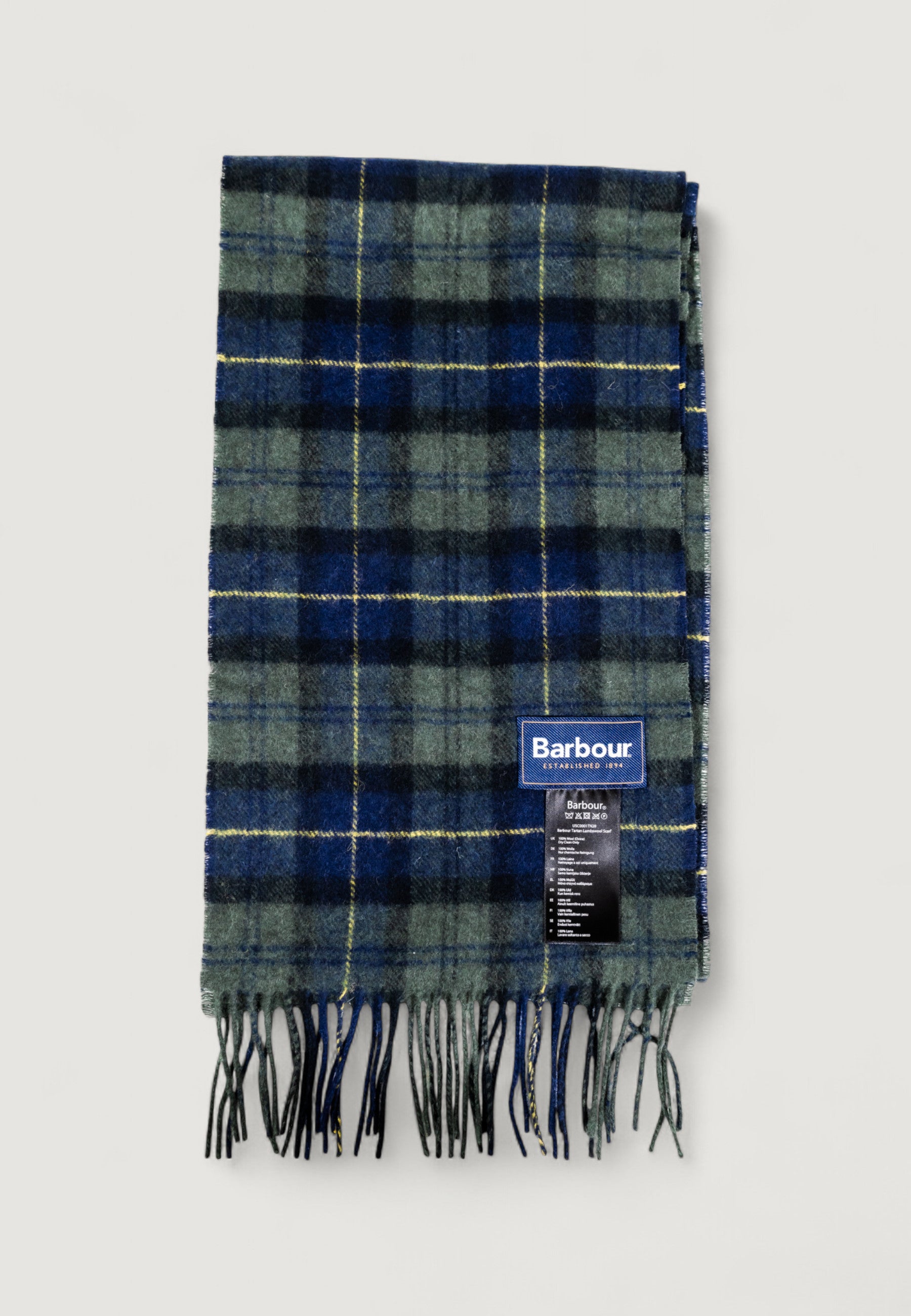 Scarf Barbour TARTAN LAMBSWOOL SCARF