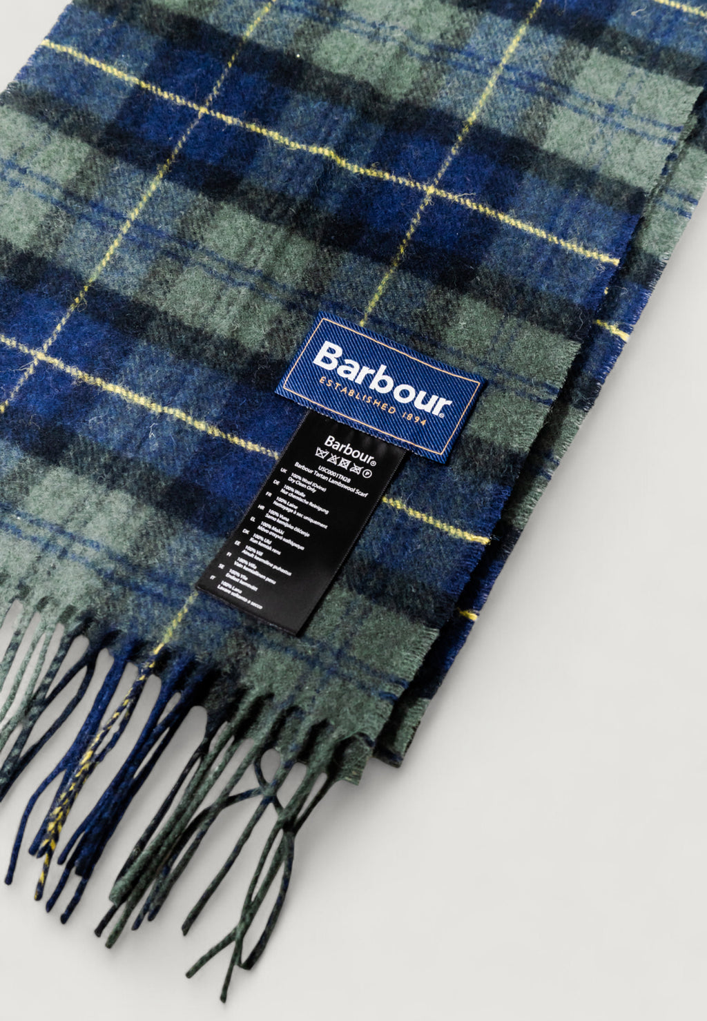 Scarf Barbour TARTAN LAMBSWOOL SCARF
