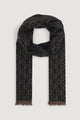 Sciarpa Calvin Klein TONAL AOP WOOL LW SCARF