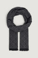 Sciarpa Calvin Klein TONAL AOP WOOL LW SCARF