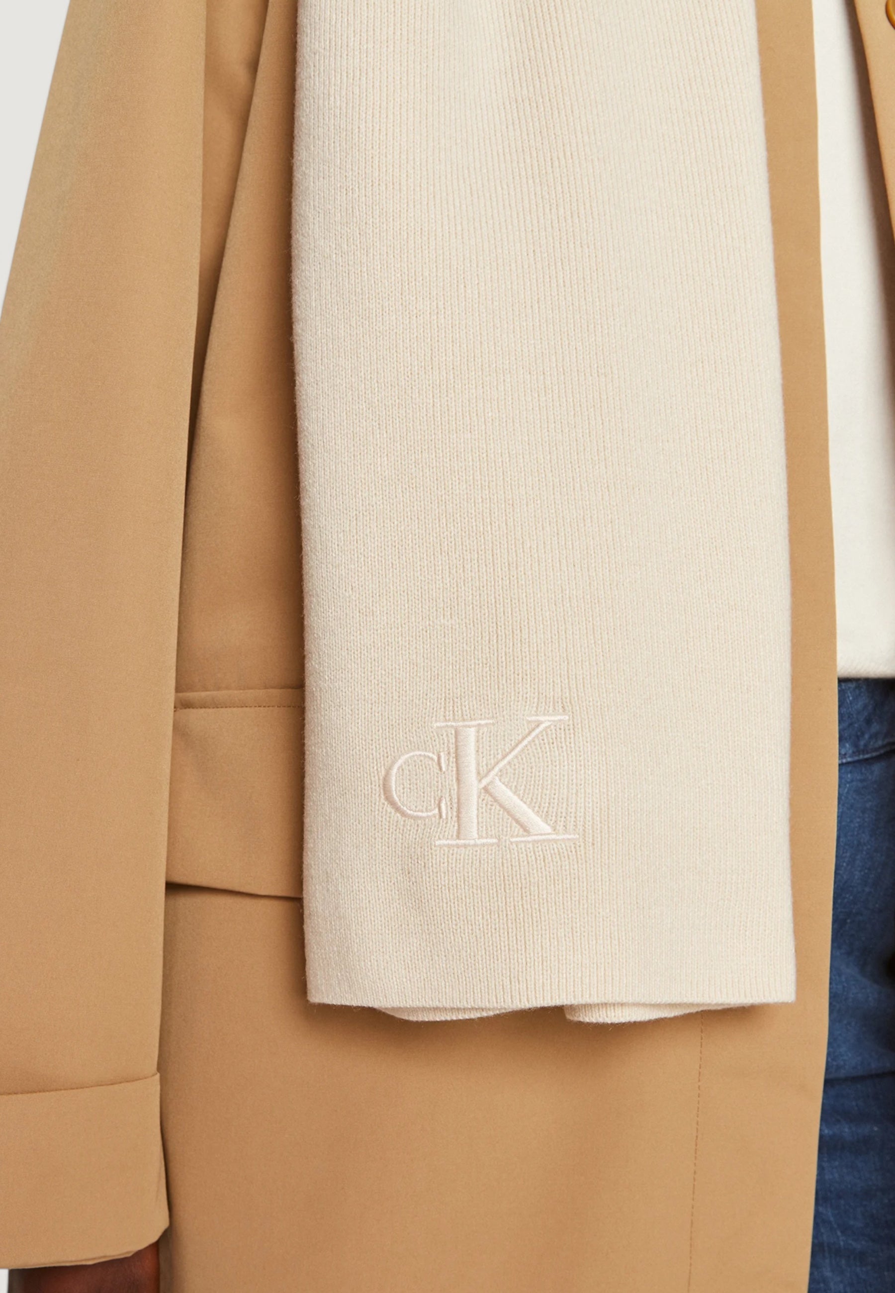 Sciarpa Calvin Klein MONOGRAM EMBRO SCARF