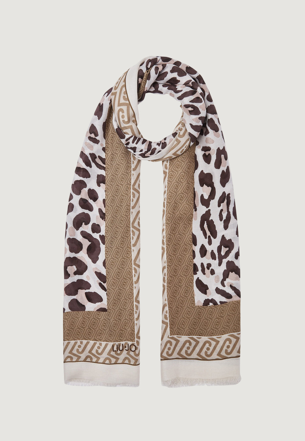 Sciarpa Liu-Jo STOLA PORTALOGO ANIMAL 90X180