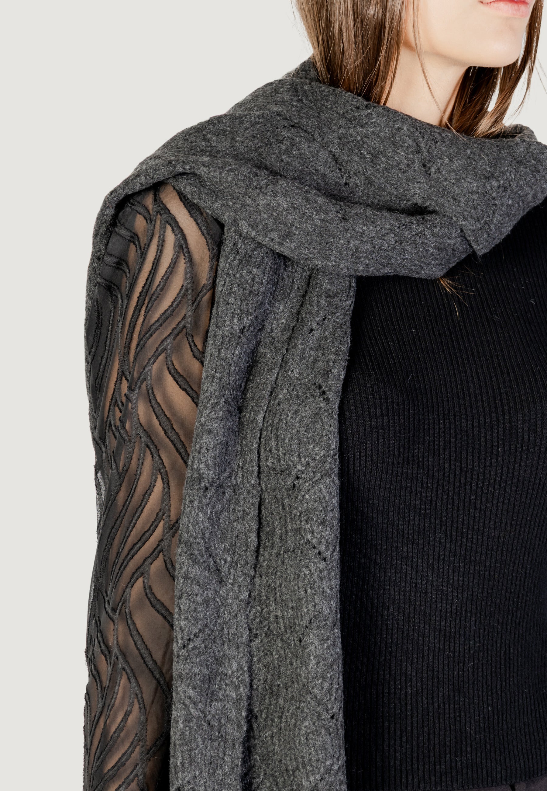 Sciarpa Only ONLAURORA STRUCTURED KNIT SCARF CC