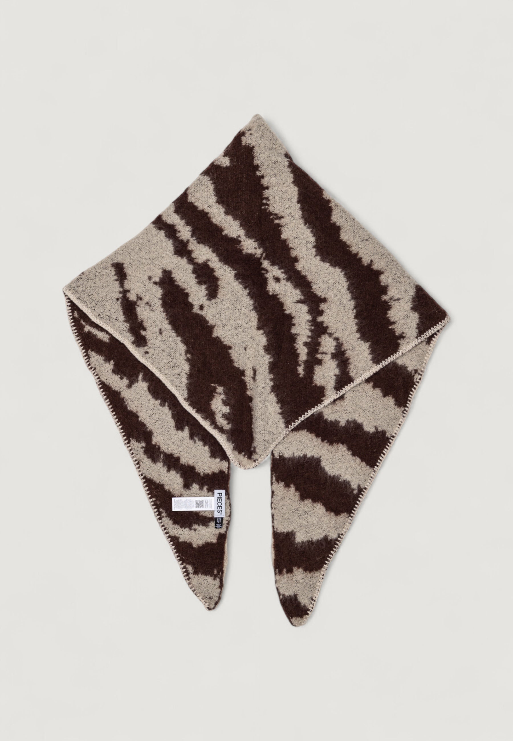 Scarf Pieces Pcjanimal Triangle Scarf Bc