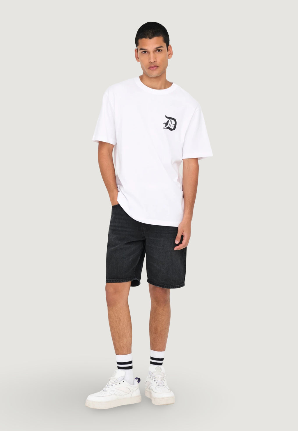 Shorts Only & Sons Onsedge Black 2047 Tai Dnm Noos