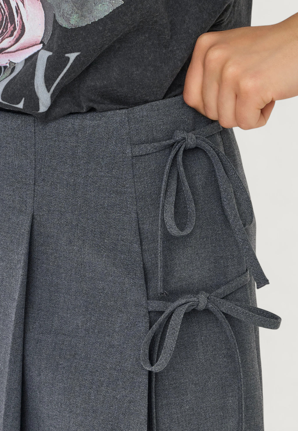 Shorts Only Onlmelanie Mw Pleat Tie Skort Tlr