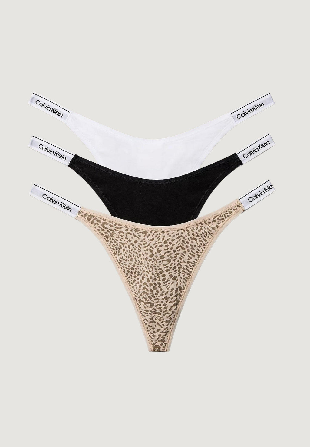 Slip and thong Calvin Klein Underwear DIPPED THONG 3PK