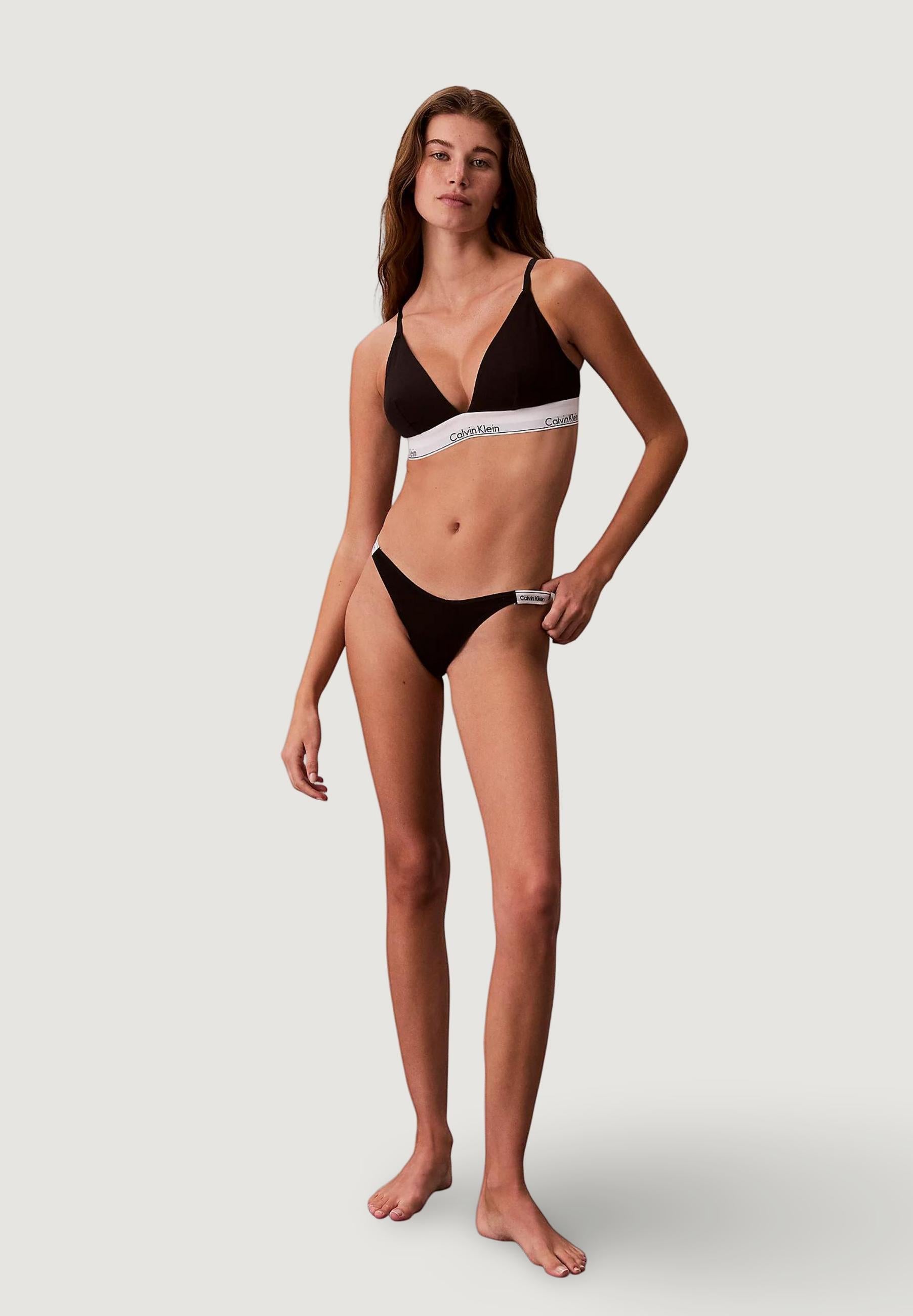 Slip and thong Calvin Klein Underwear DIPPED THONG 3PK