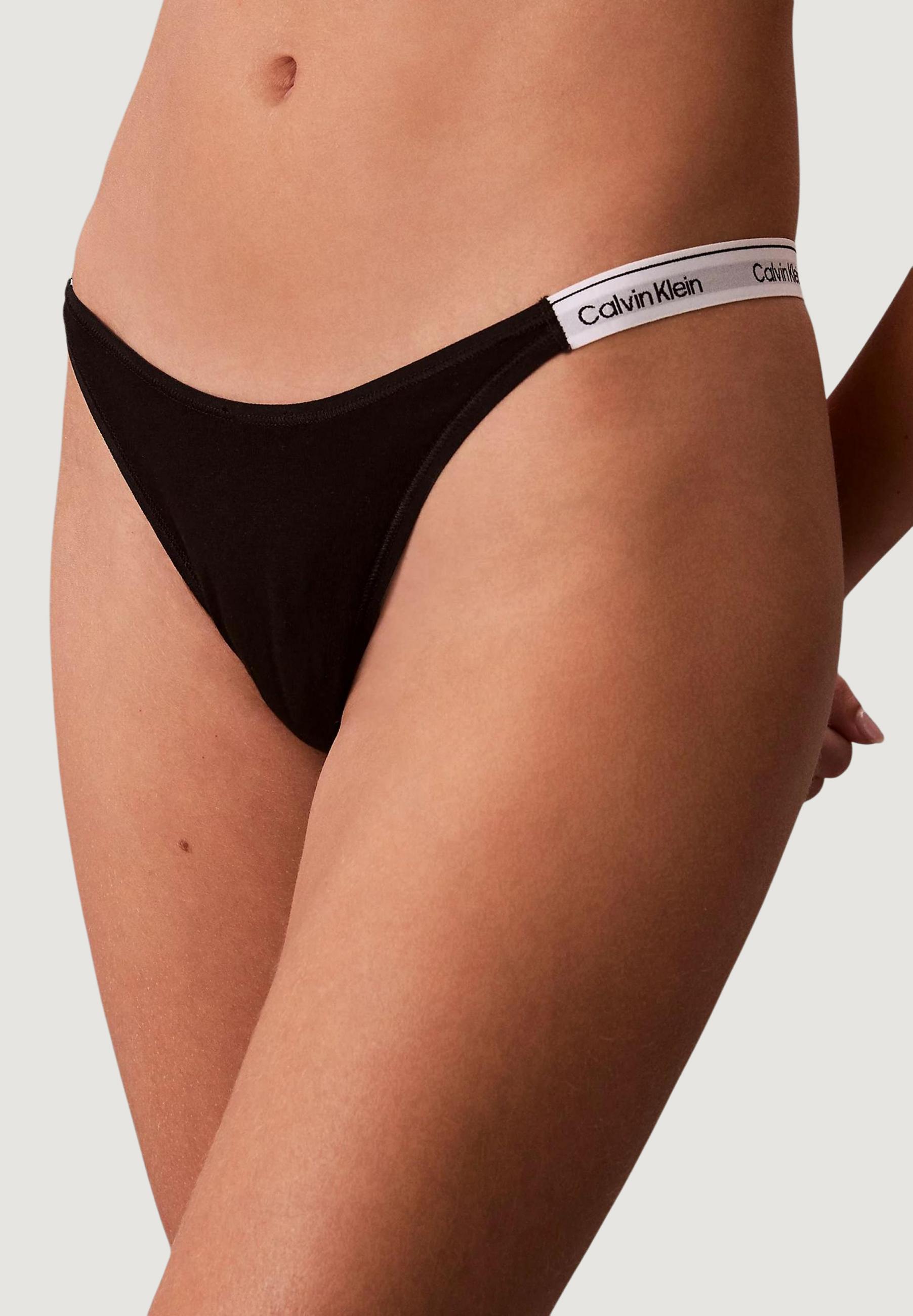 Slip and thong Calvin Klein Underwear DIPPED THONG 3PK