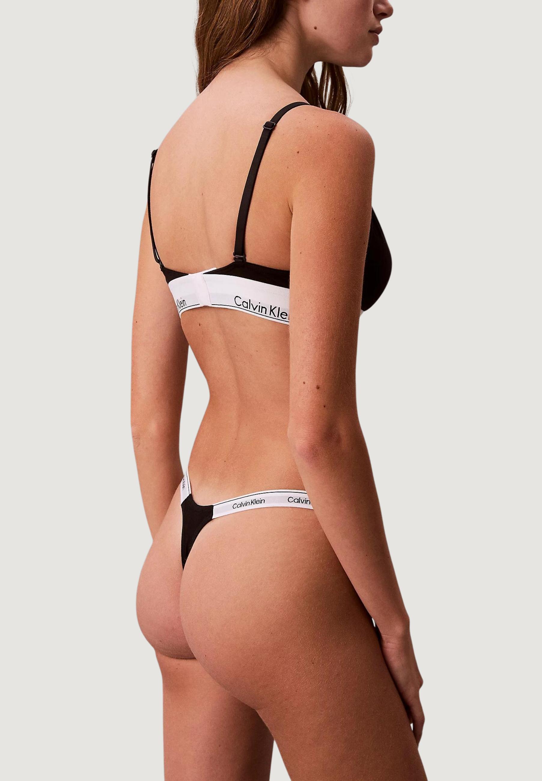 Slip and thong Calvin Klein Underwear DIPPED THONG 3PK